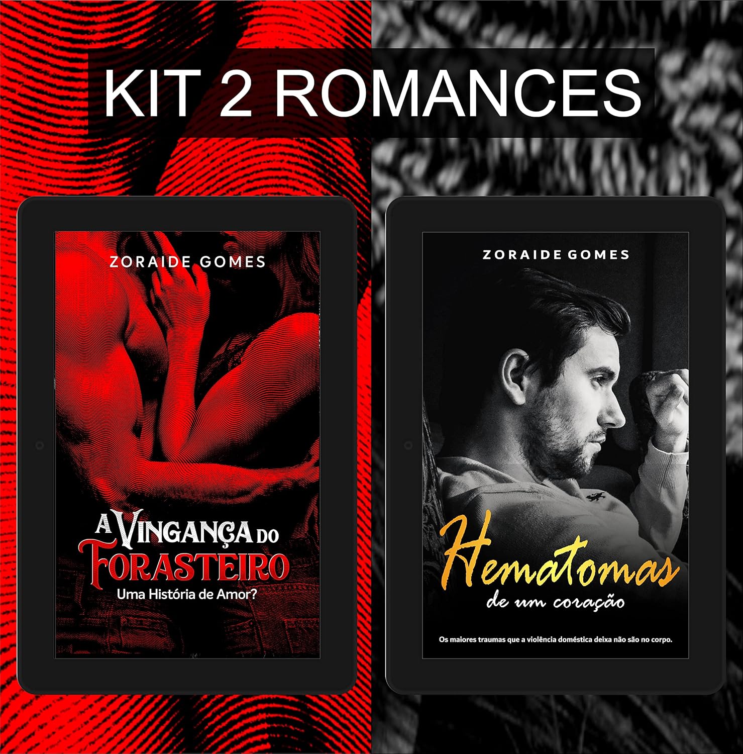 Kit 2 Romances - A Vingança do Forasteiro e Hematomas de Um Coração baixar livro de graça