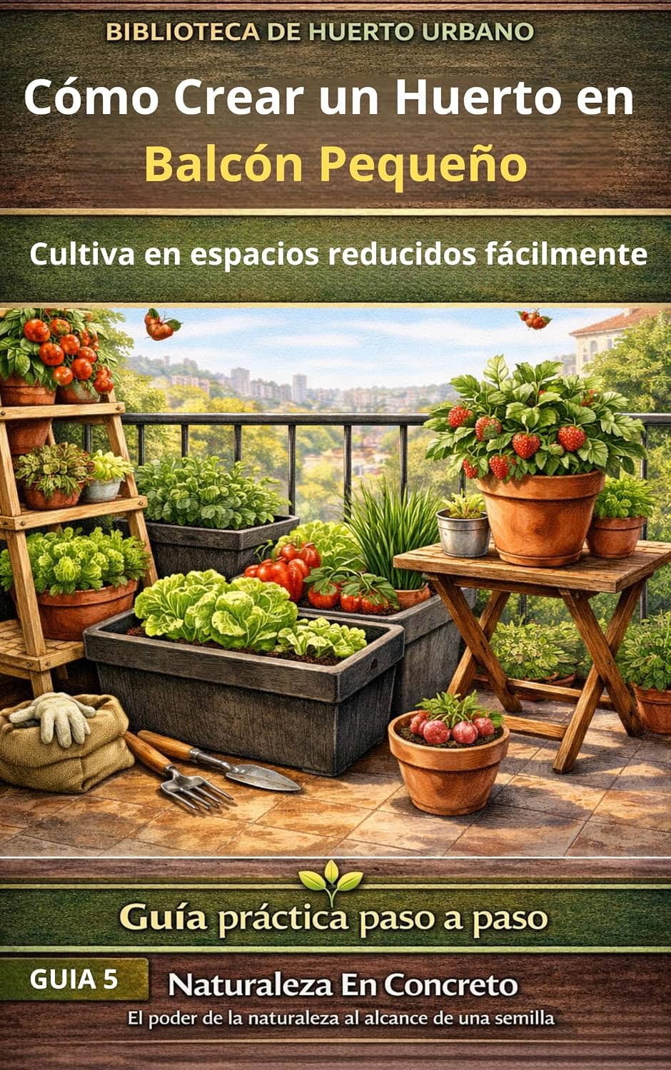 Cómo Crear un Huerto en Balcón Pequeño: Cultiva alimentos en espacios reducidos sin experiencia y con resultados desde la primera semana (Spanish Edition) baixar livro de graça
