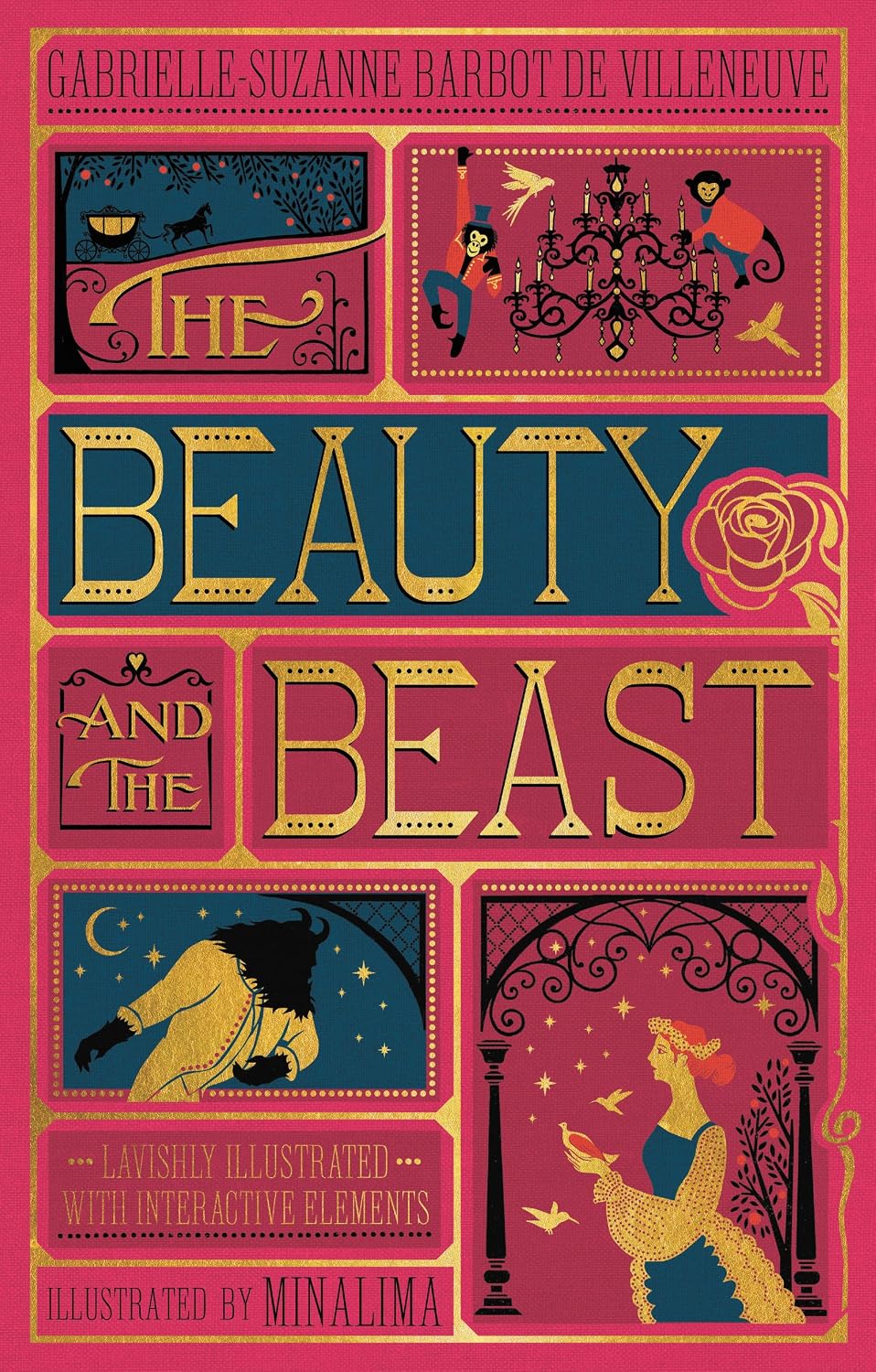 Beauty and the Beast, the (Minalima Edition): (Illustrated with Interactive Elements) baixar livro de graça