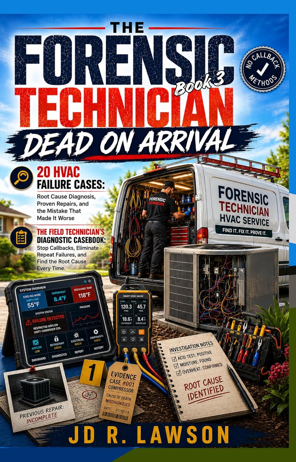 The Forensic Technician: Dead On Arrival: 20 HVAC Failure Cases — Root Cause Diagnosis, Proven Repairs, and the Mistake That Made It Worse (The Forensic Technician Book 3) (English Edition) baixar livro de graça
