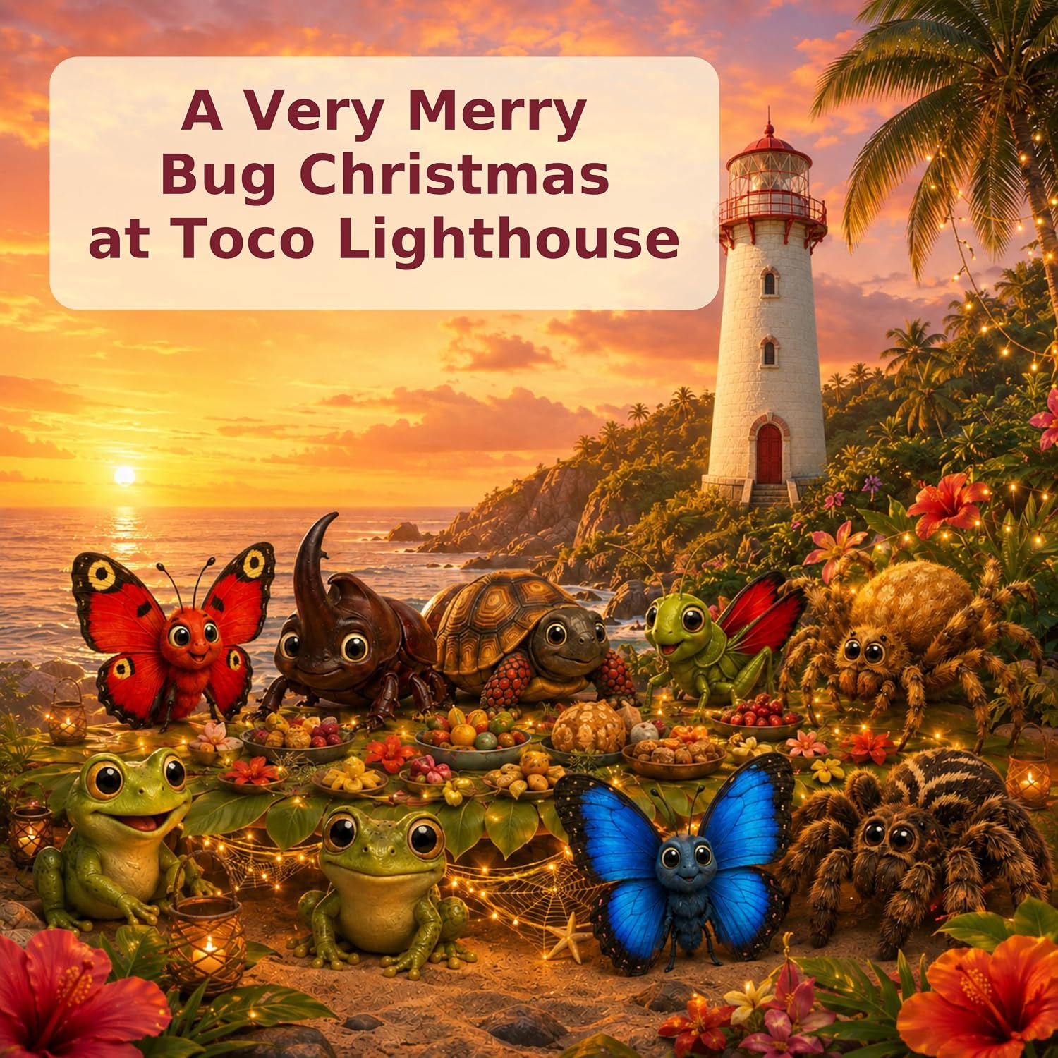ler totalmente A Very Merry Bug Christmas (Meet the Amazing Insects & Animals of Trinidad & Tobago - Twin Island Adventures) (English Edition)