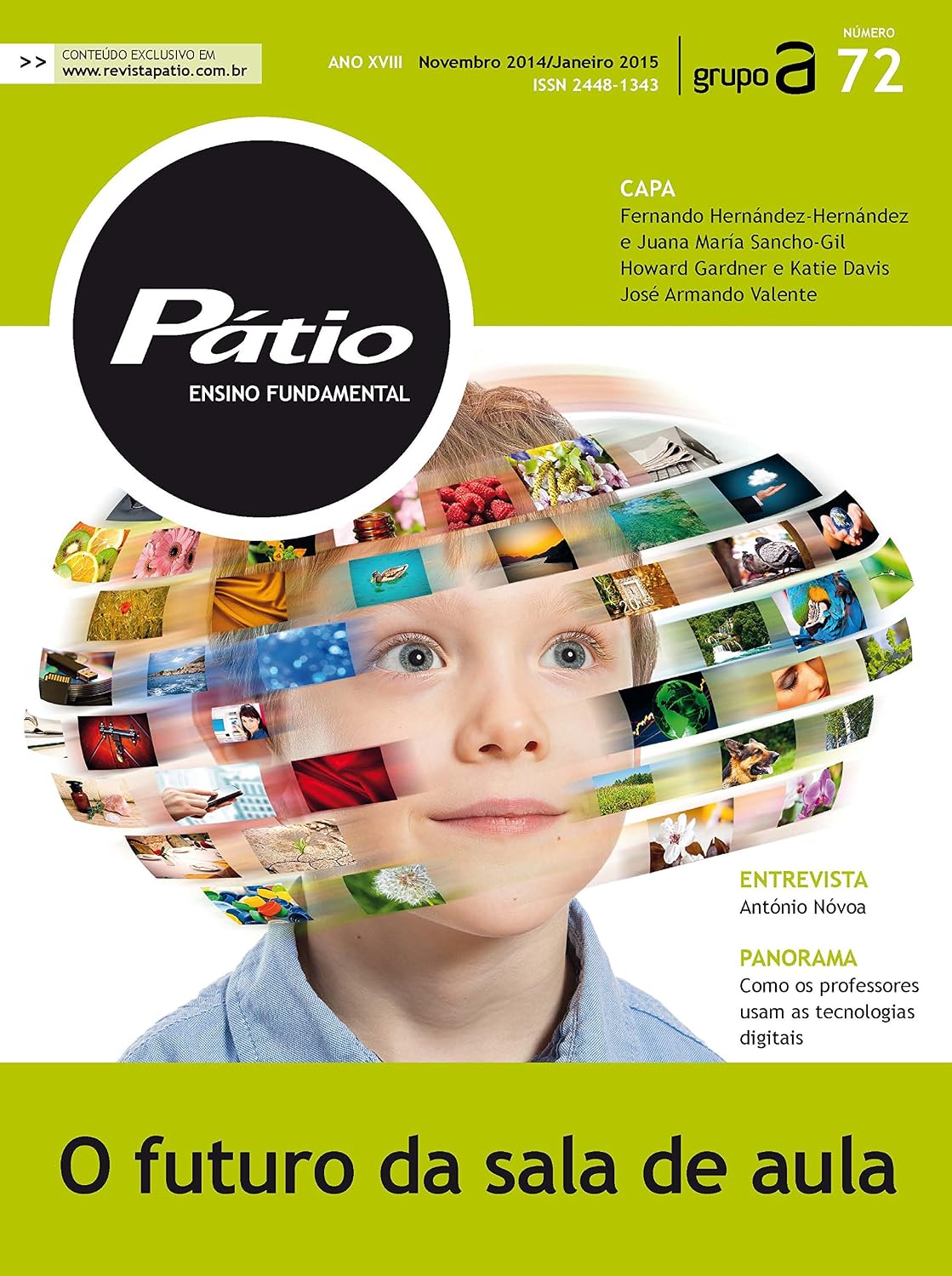 ler totalmente Revista Pátio Ensino Fundamental 72 - O futuro da sala de aula (PEF)
