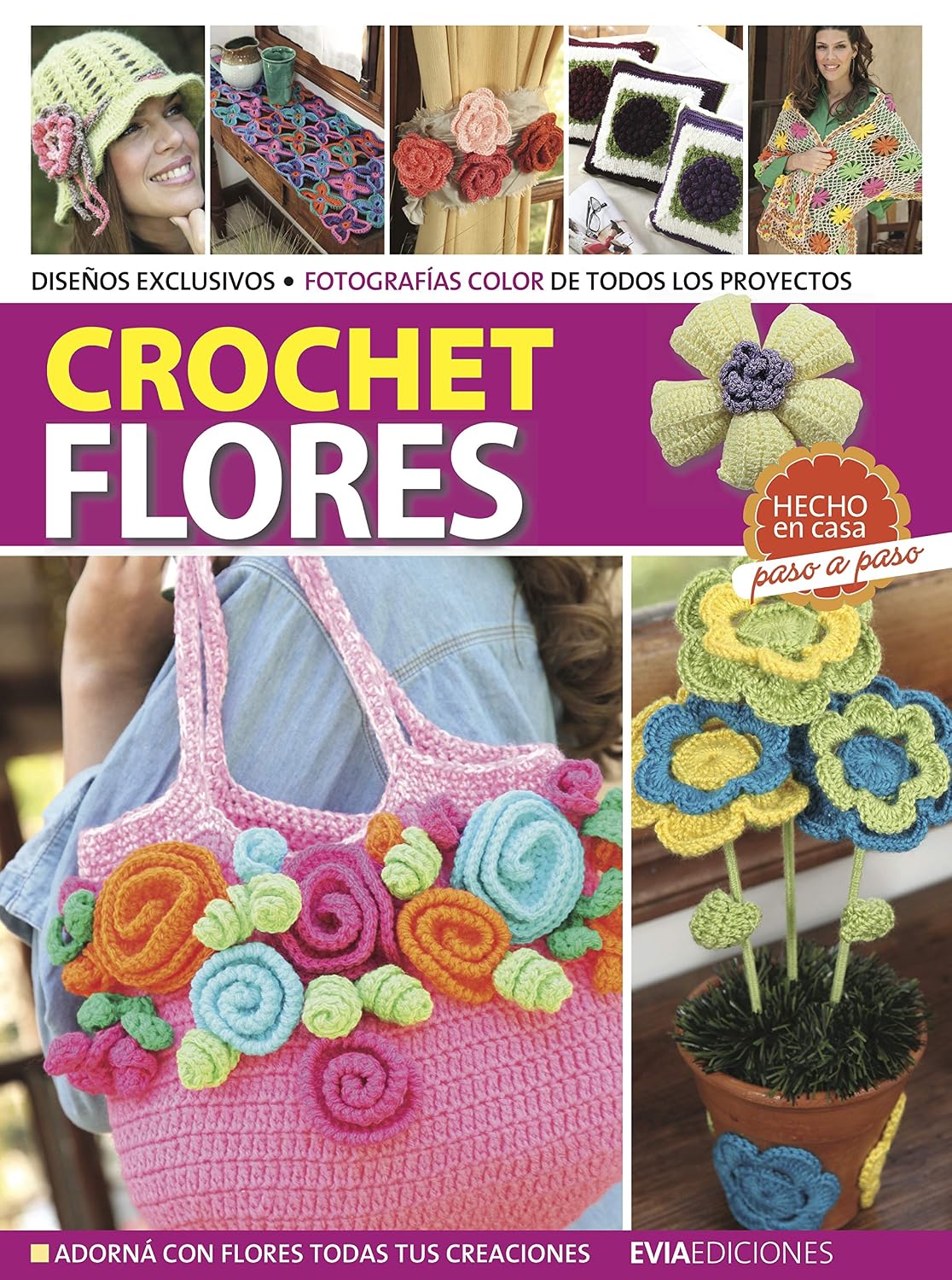 ler totalmente CROCHET FLORES: adorna con flores todas tus creaciones (CROCHET III nº 8) (Spanish Edition)