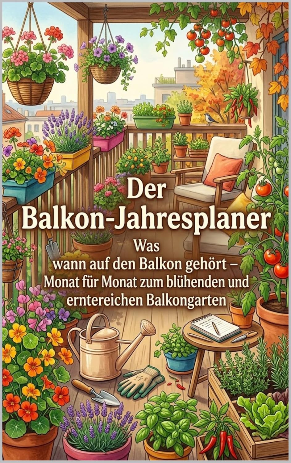 Der Balkon-Jahresplaner: Was wann auf den Balkon gehört – Monat für Monat zum blühenden und erntereichen Balkongarten (German Edition) baixar o livro de graça