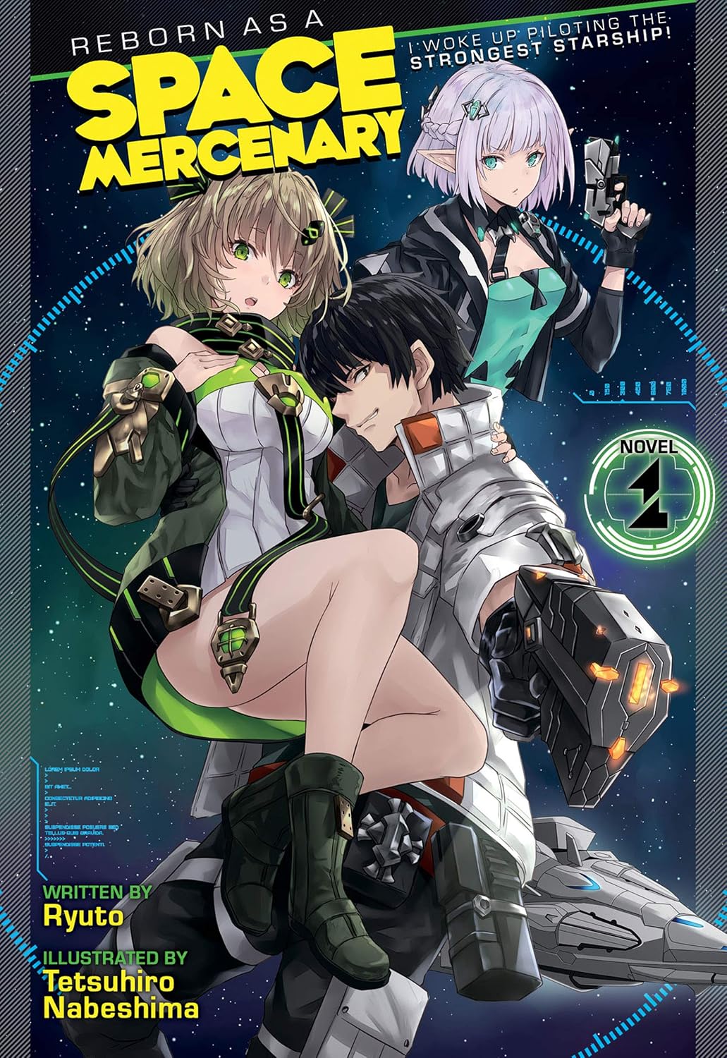 ler totalmente Reborn as a Space Mercenary: I Woke Up Piloting the Strongest Starship! (Light Novel) Vol. 1 (English Edition)