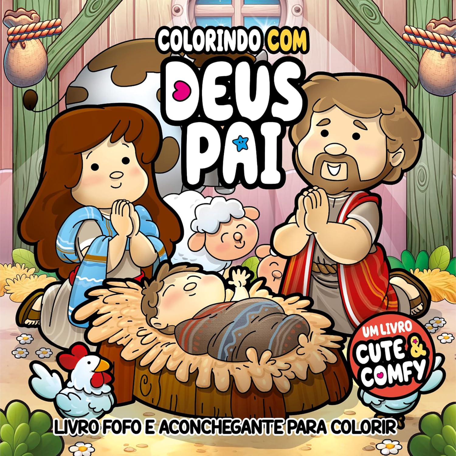 Colorindo com Deus Pai - Um Livro Cute & Comfy - Livro de Colorir Adulto baixar livro de graça