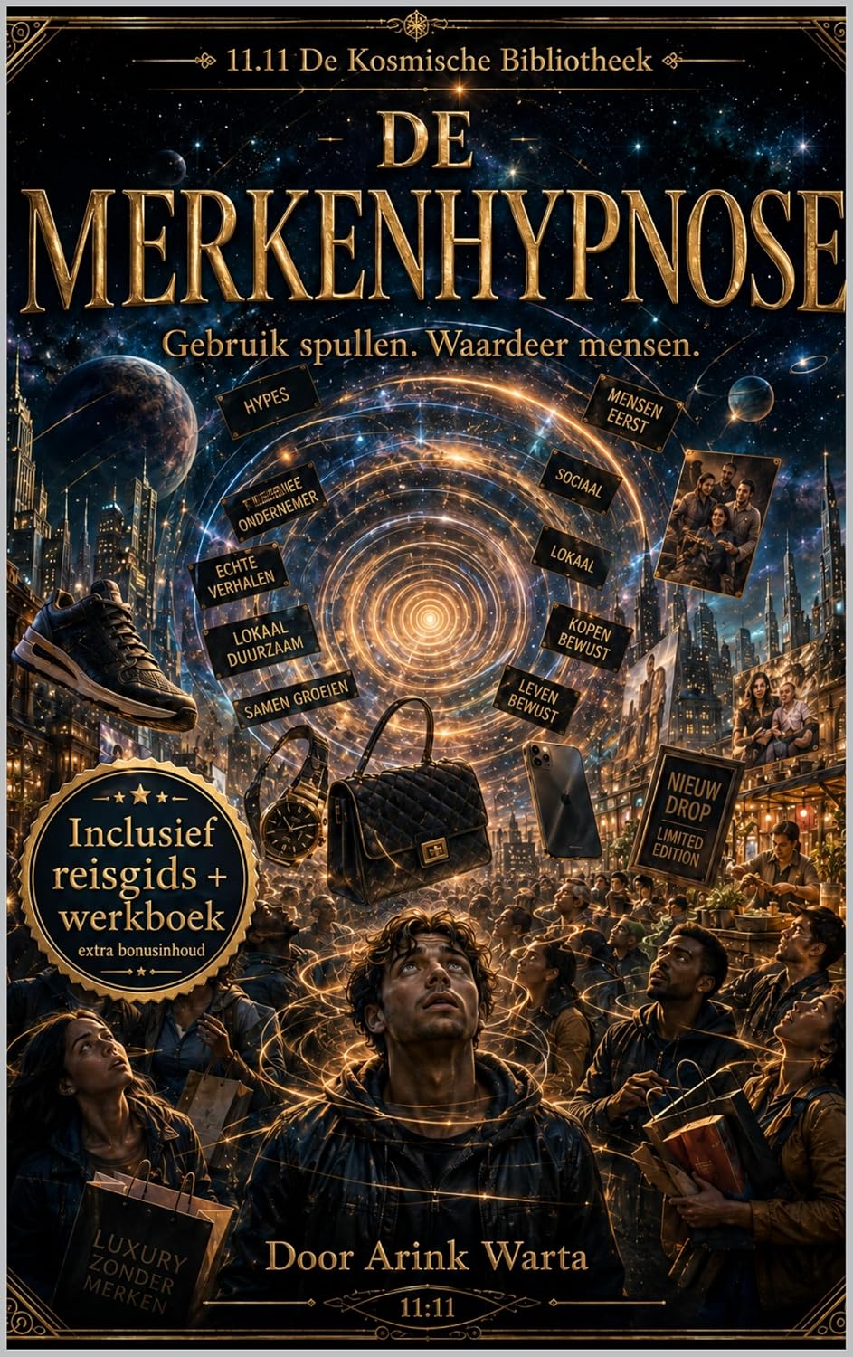 De Merkenhypnose - Gebruik Spullen, Waardeer Mensen: 11.11 De Kosmische Bibliotheek (Arink Warta) (Dutch Edition) baixar o livro de graça