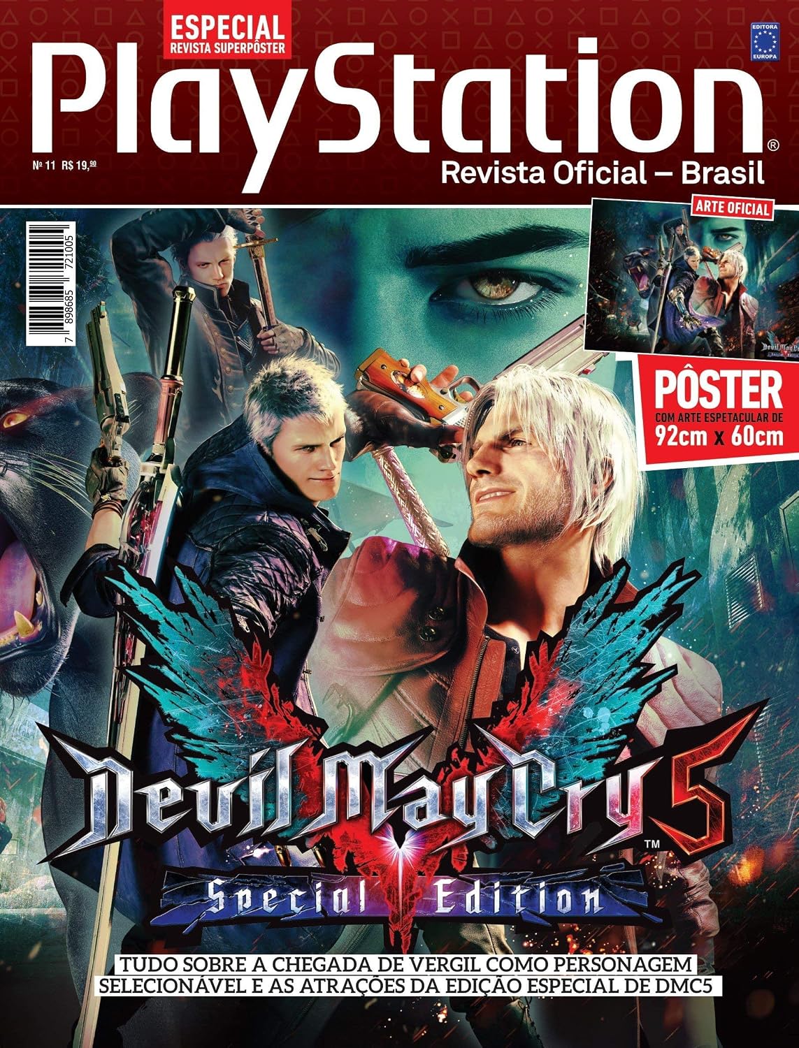 Devil May Cry 5 - Superpôster PlayStation baixar livro de graça