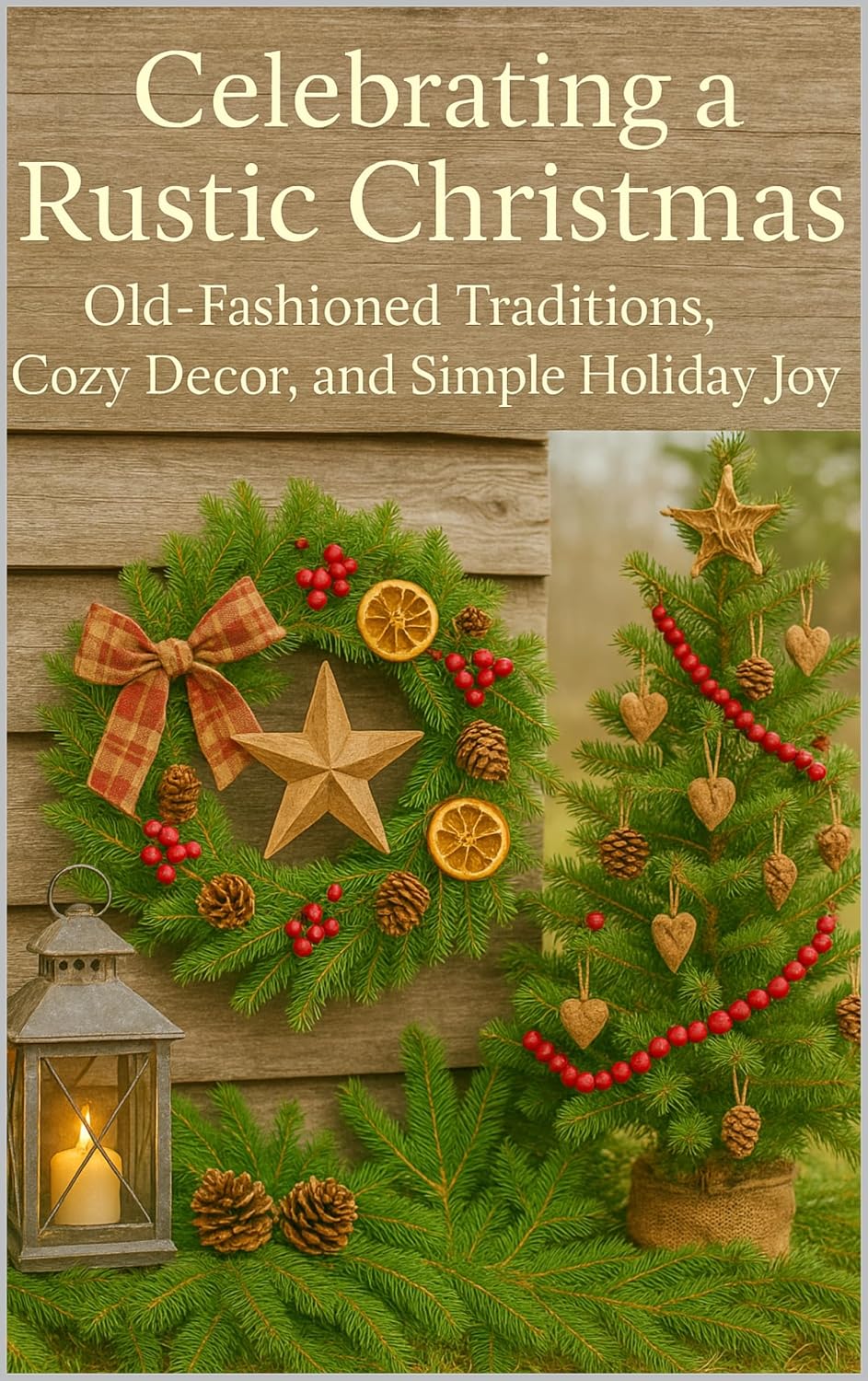 ler totalmente Celebrating a Rustic Christmas: Old-Fashioned Traditions, Cozy Decor, and Simple Holiday Joy (English Edition)