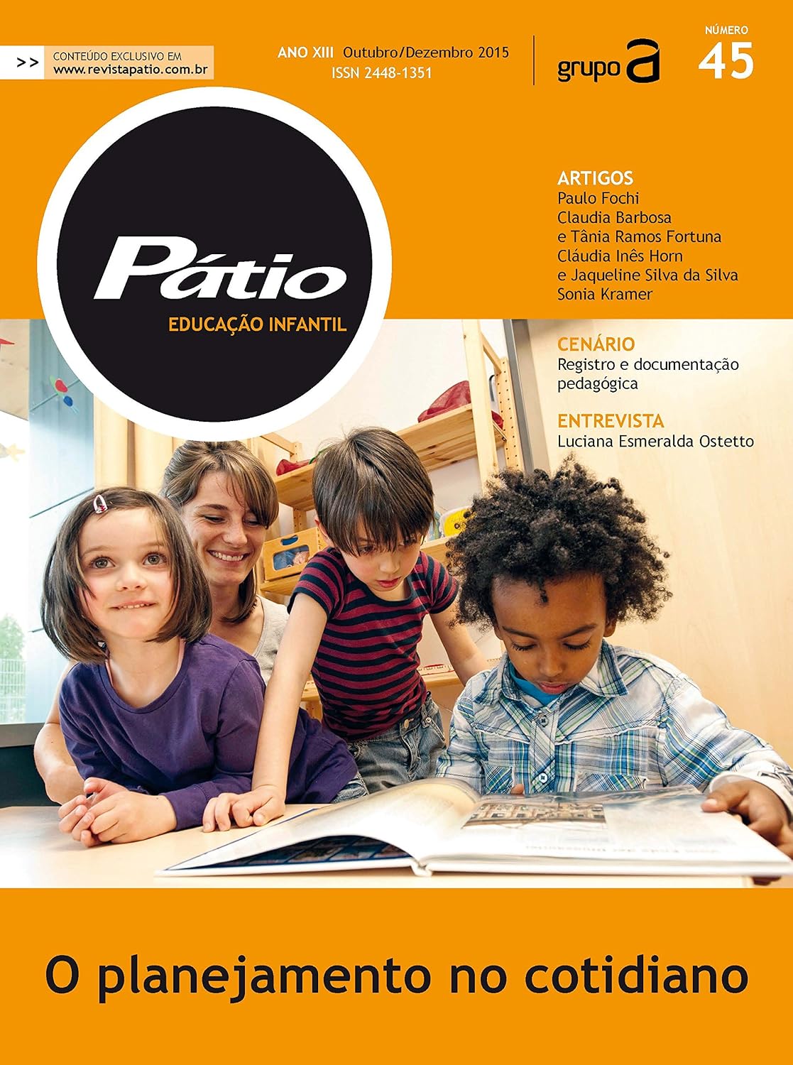 Revista Pátio Educação Infantil 45 - O planejamento no cotidiano (PEI) baixar livro de graça