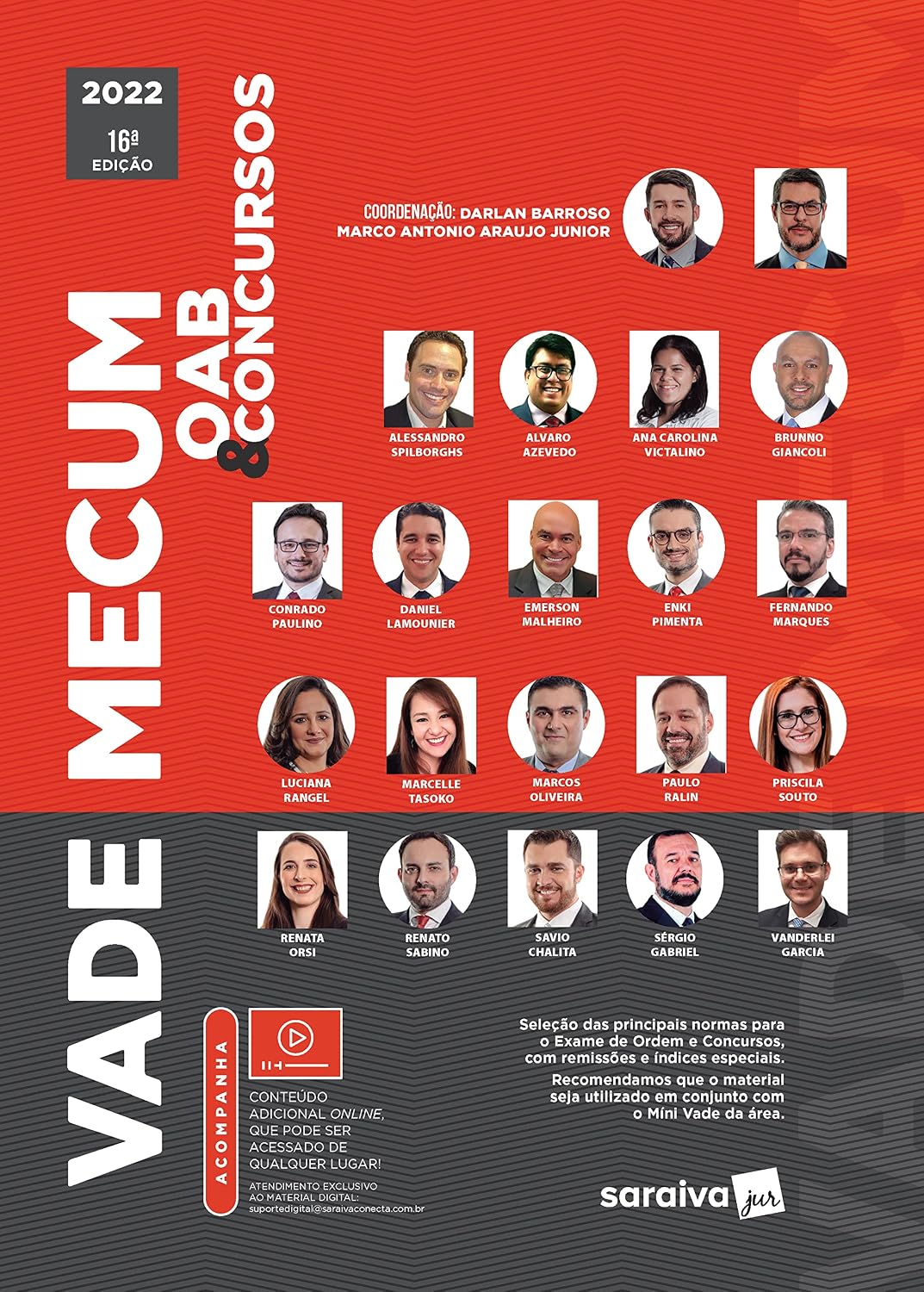 ler totalmente Vade Mecum - OAB & Concursos - 16ª edição 2022