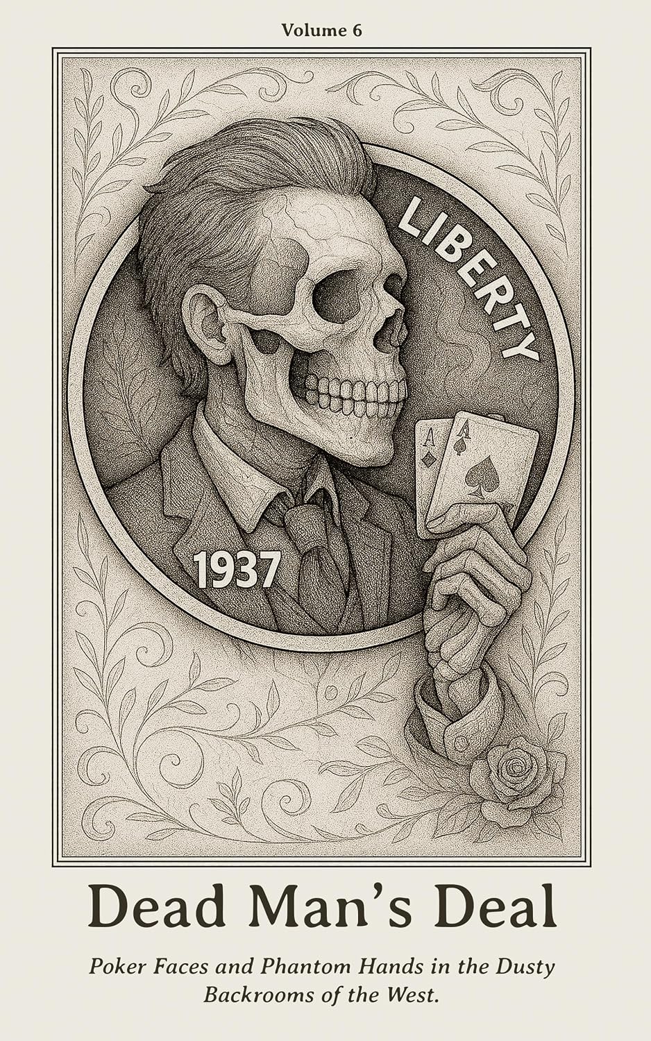 ler totalmente Dead Man’s Deal: Poker Faces and Phantom Hands in the Dusty Backrooms of the West. (Nickel Souls - Engraved Lives from the Forgotten West. A Skull-Carved... on Buffalo Nickels Book 7) (English Edition)