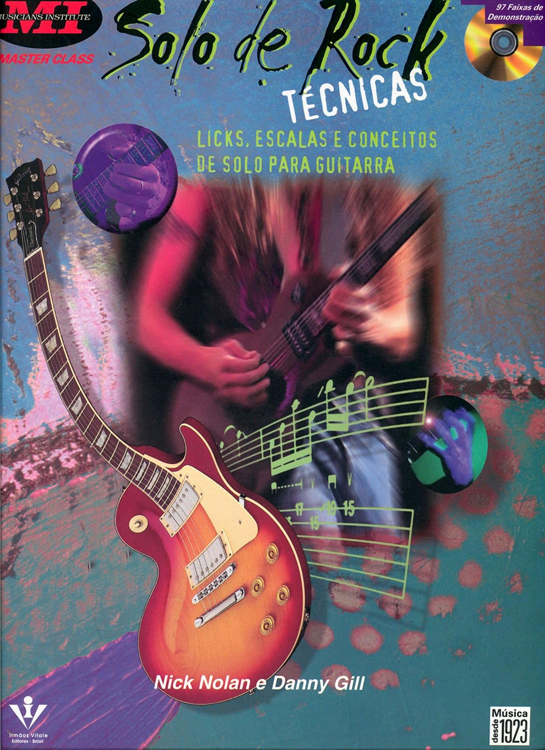 Solo de Rock - Técnicas: Licks, escalas e conceitos de solo para Guitarra baixar o livro de graça