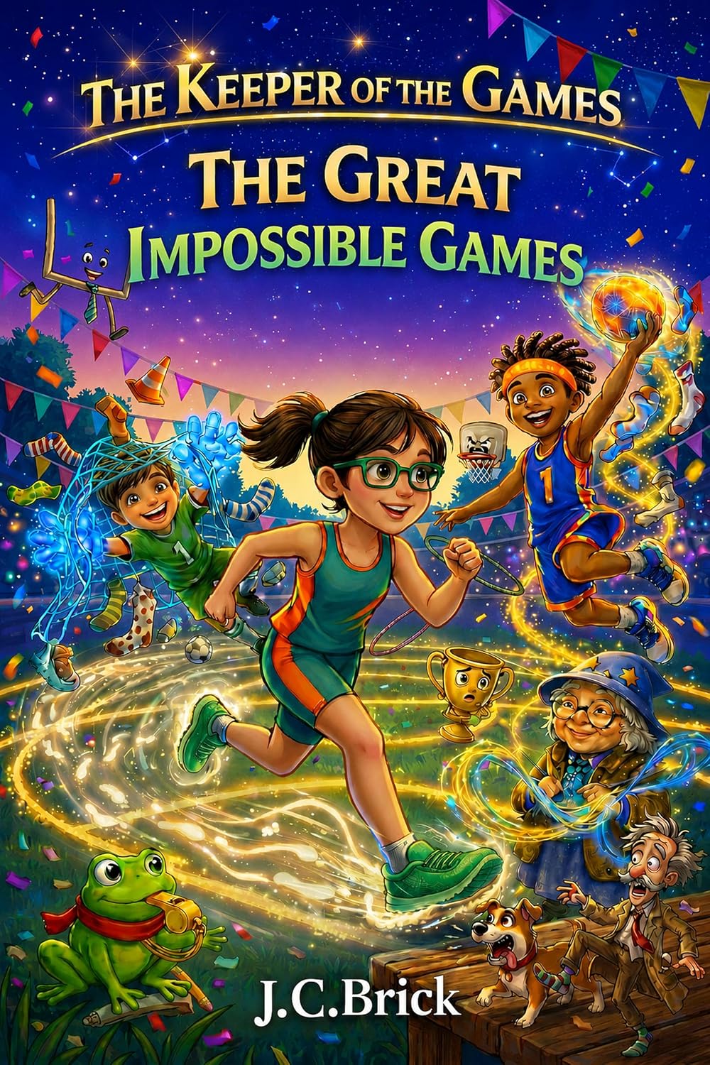 capítulo por capítulo baixar The Great Impossible Games: A magical adventure full of wild challenges and fun (The Keeper of the Games — A Magical Sports Adventure Series for kids Book 4) (English Edition)