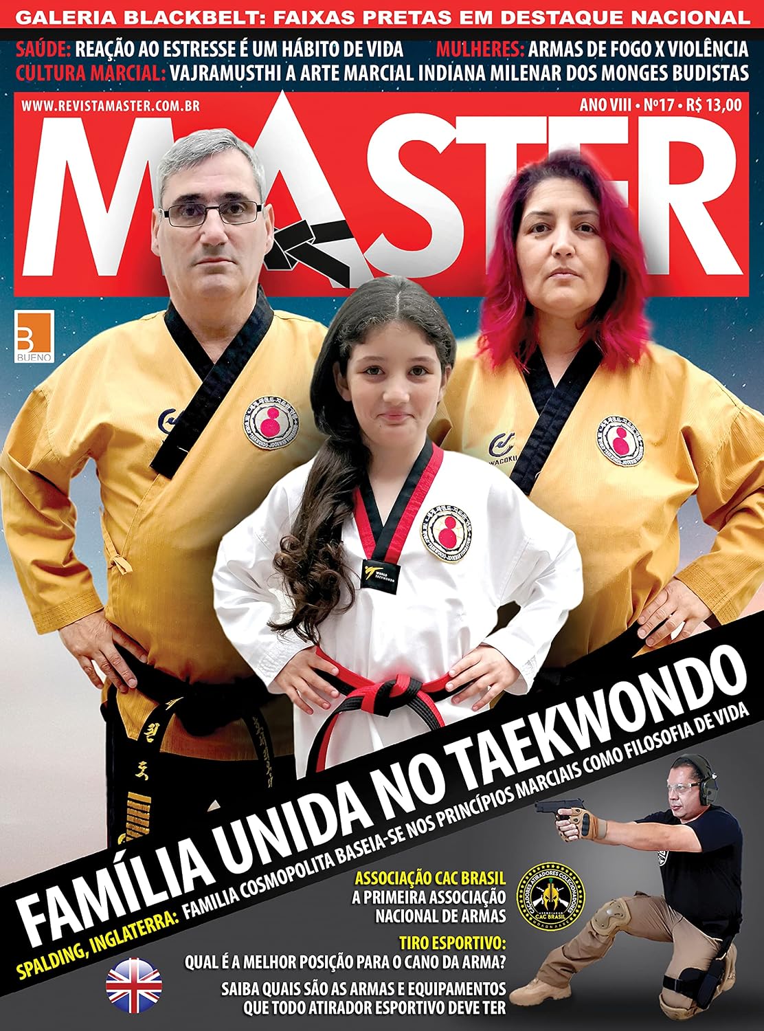 ler totalmente Revista Master 17 - Caderno Família Unida no Taekwondo