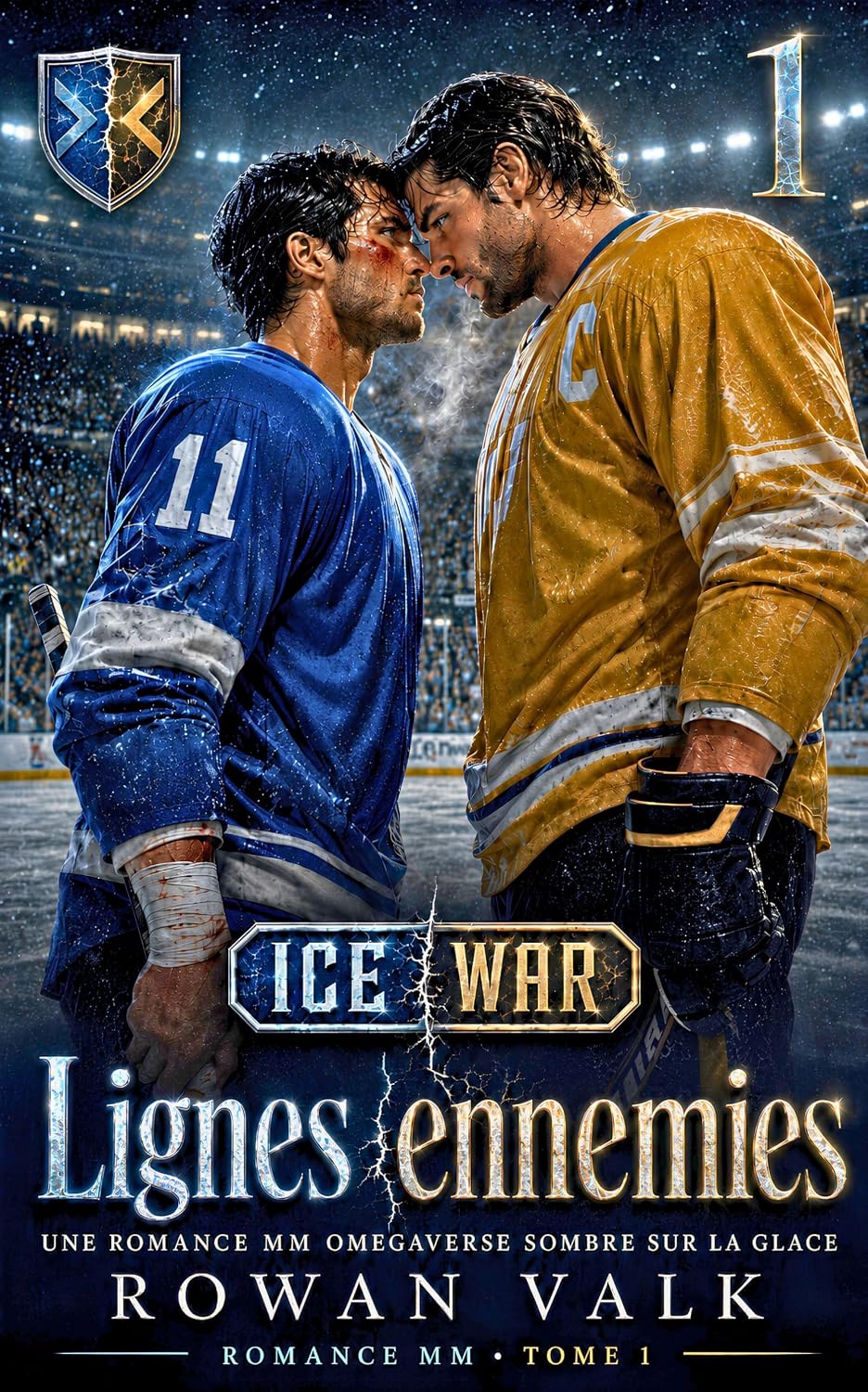capítulo por capítulo baixar Lignes ennemies: Une romance MM omegaverse sombre sur la glace — rivaux, oméga caché, mpreg (ICE WAR t. 1) (French Edition)