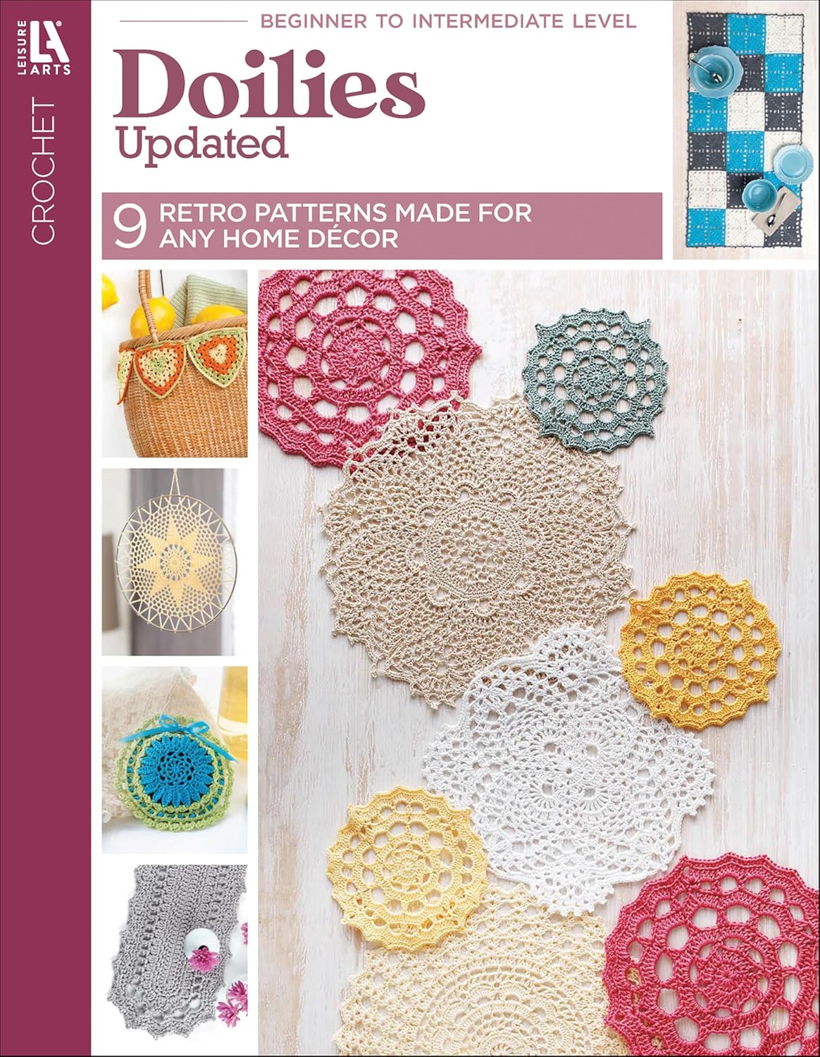 ler totalmente Doilies Updated: 9 Retro Patterns Made for Any Home Decor (English Edition)