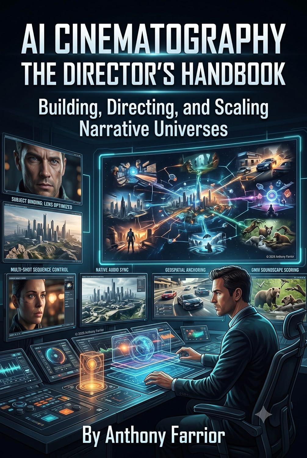 ler totalmente AI Cinematography: The Director's Handbook: Building, Directing, and Scaling Narrative Universes (English Edition)