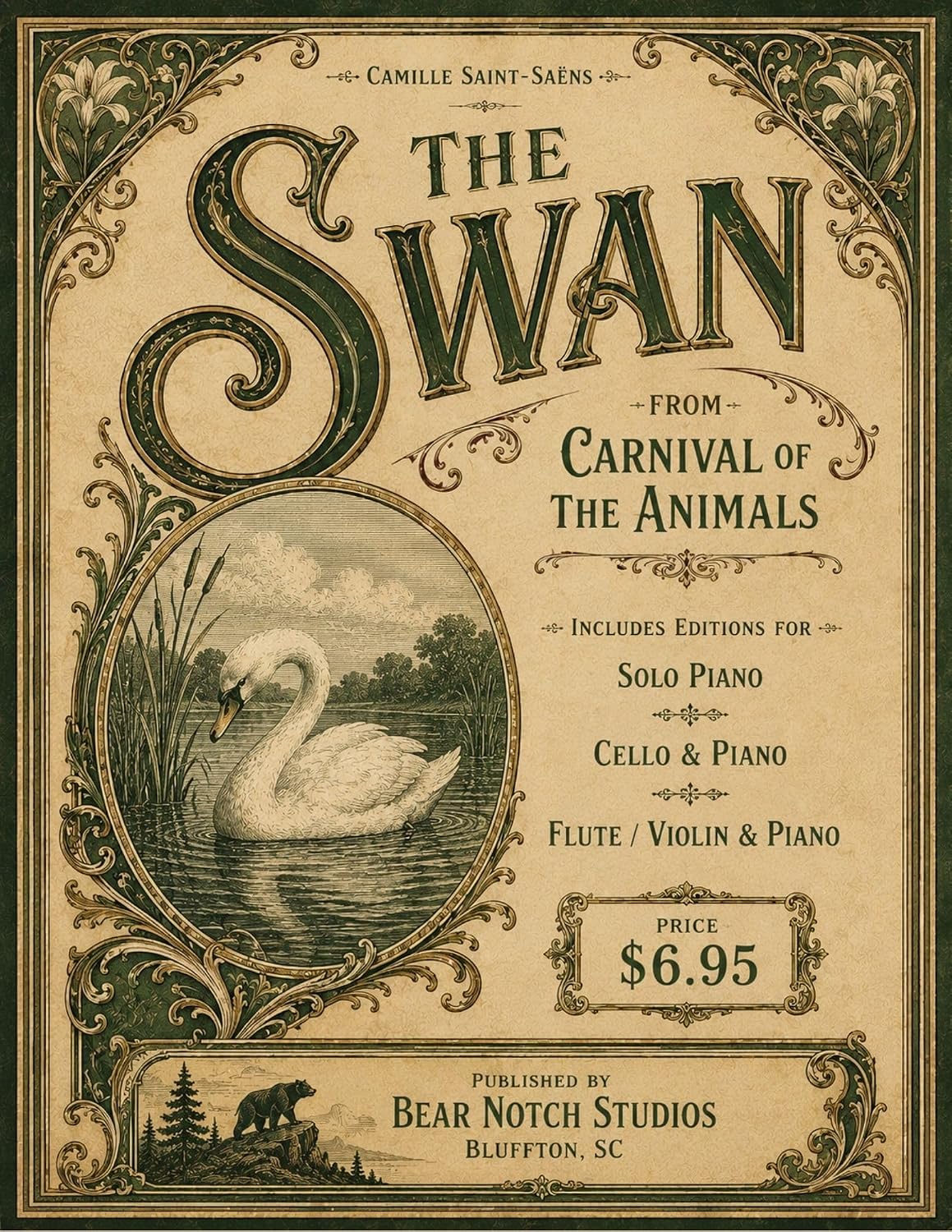 capítulo por capítulo baixar The Swan - Deluxe Edition: For Cello / Violin / Flute & Piano Solo (English Edition)