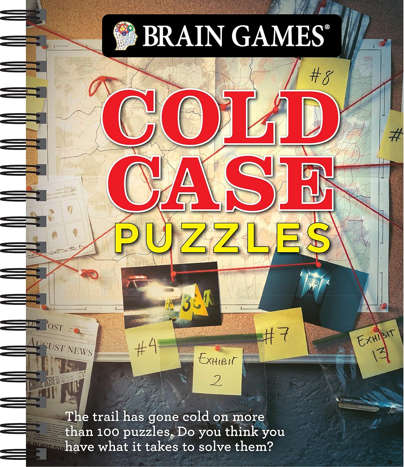 ler totalmente Brain Games - Cold Case Puzzles: The Trail Has Gone Cold on More Than 100 Puzzles. Do You Have What It Takes to Solve Them?