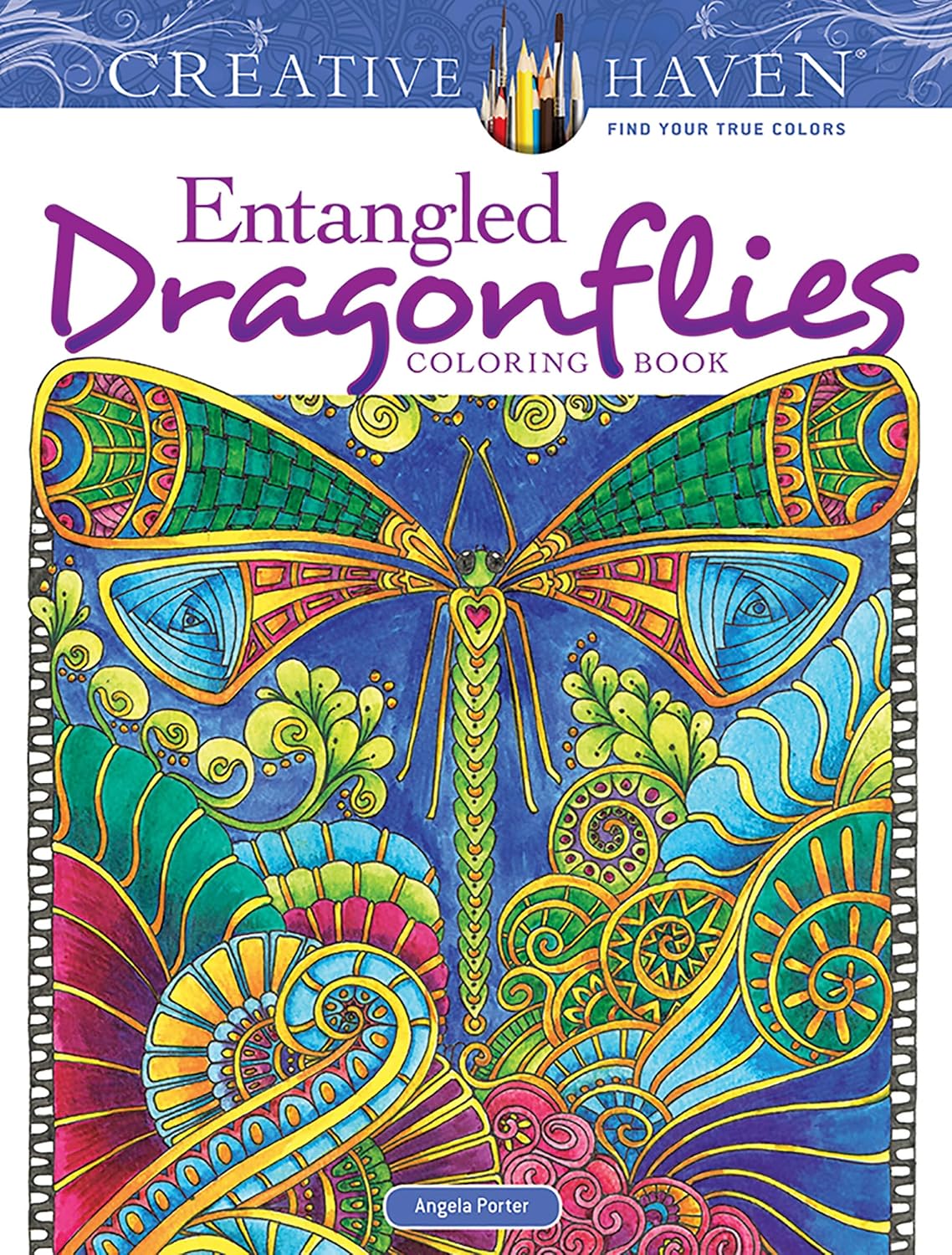 Creative Haven Entangled Dragonflies Coloring Book baixar livro de graça