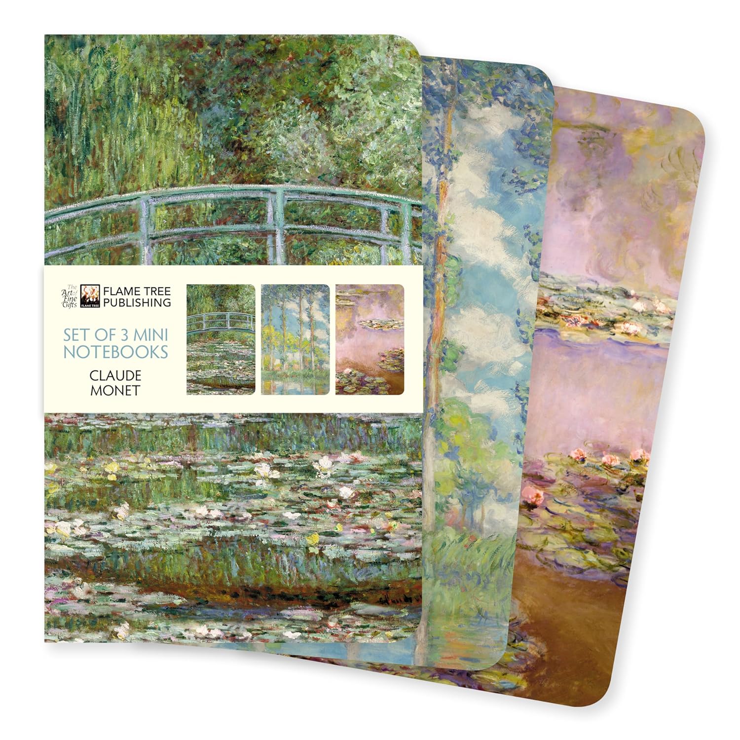 Claude Monet Set of 3 Mini Notebooks baixar o livro de graça