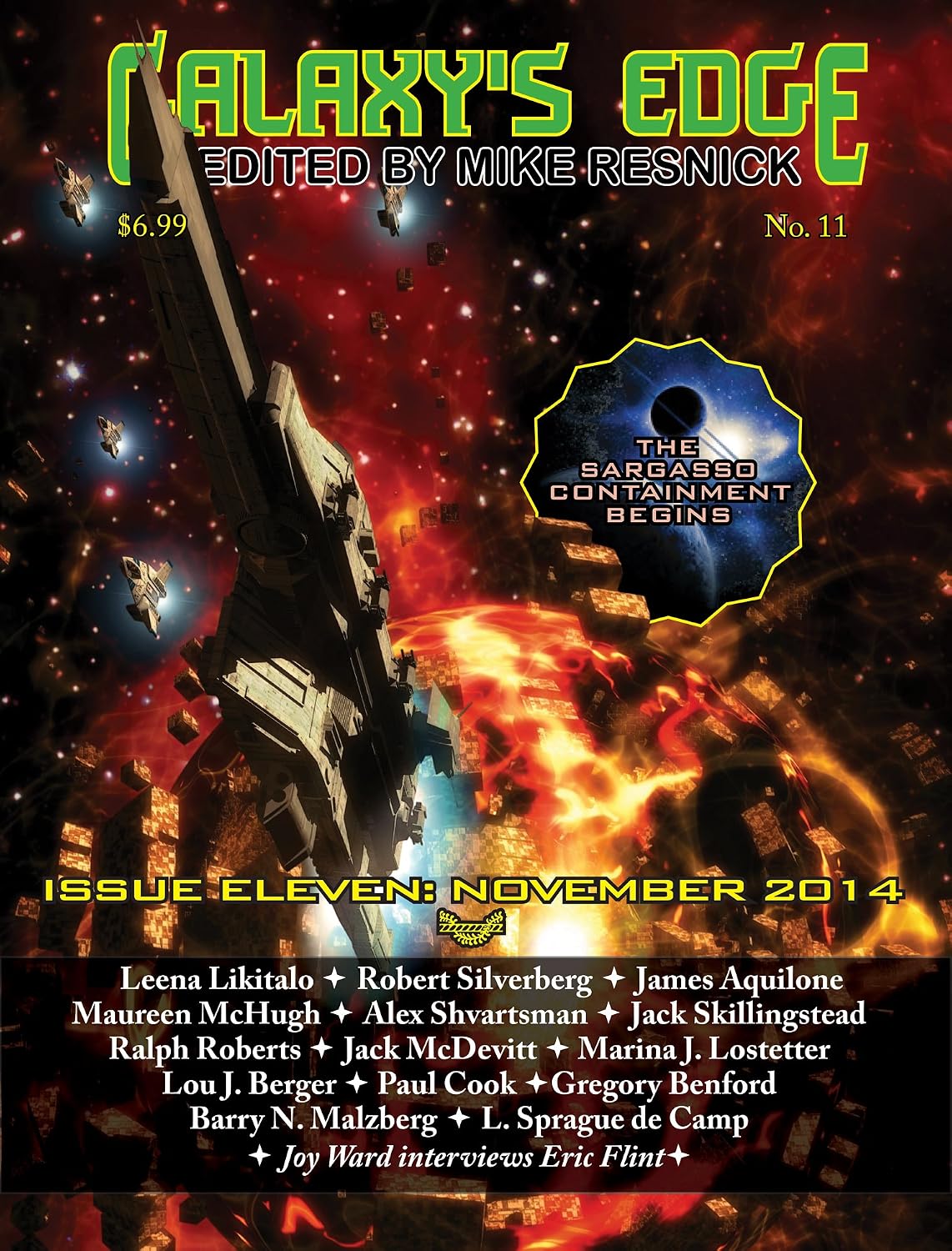 Galaxy’s Edge Magazine: Issue 11, November 2014 (Galaxy's Edge) (English Edition) baixar livro de graça