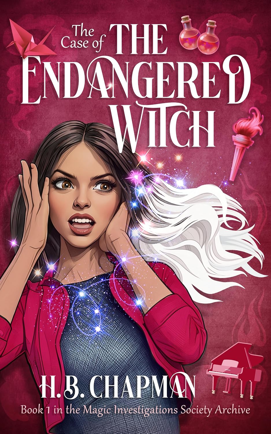 capítulo por capítulo baixar The Case of The Endangered Witch: A cozy witch paranormal mystery (The Magic Investigations Society Book 1) (English Edition)