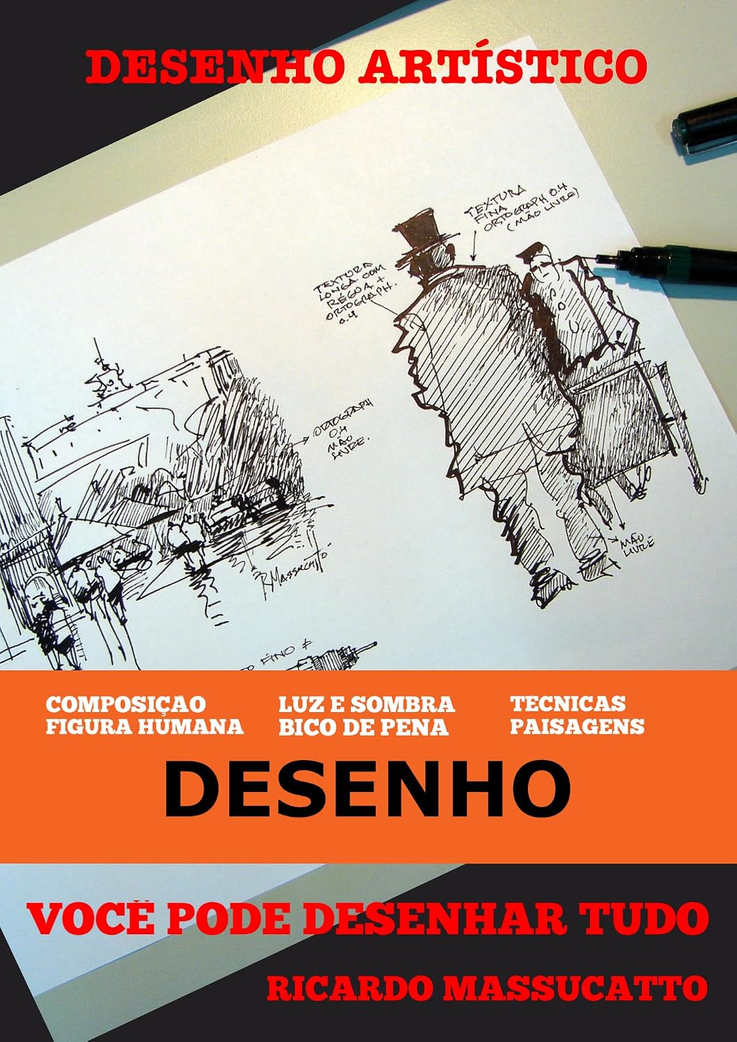 DESENHO ARTÍSTICO - VOLUME I - CONCEITOS E TÉCNICAS AVANÇADAS DE DESENHO: Desenho integrado a pintura, técnicas avançadas e conceitos entrelaçados. Não é DESENHO BÁSICO. baixar livro de graça