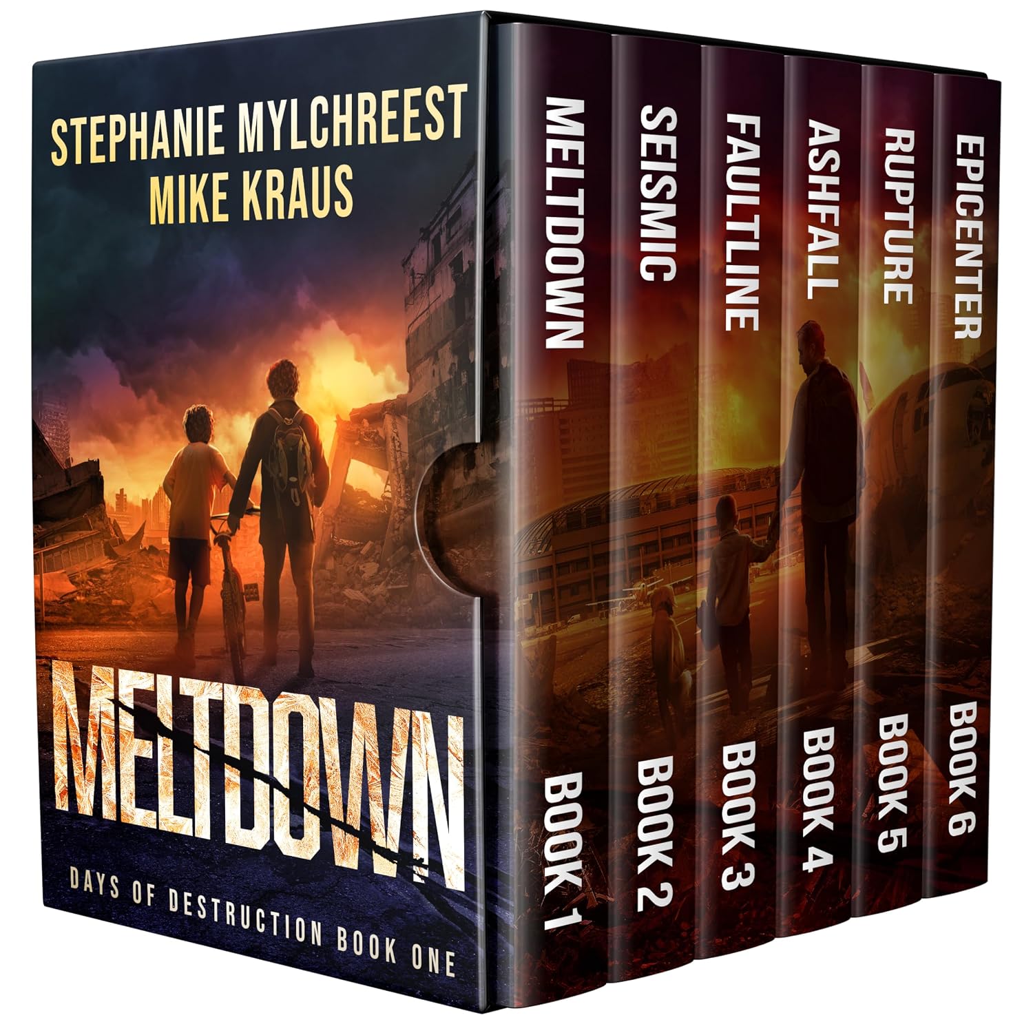 ler totalmente Days of Destruction: The Complete Series: (A Thrilling Post-Apoc Survival Adventure) (English Edition)
