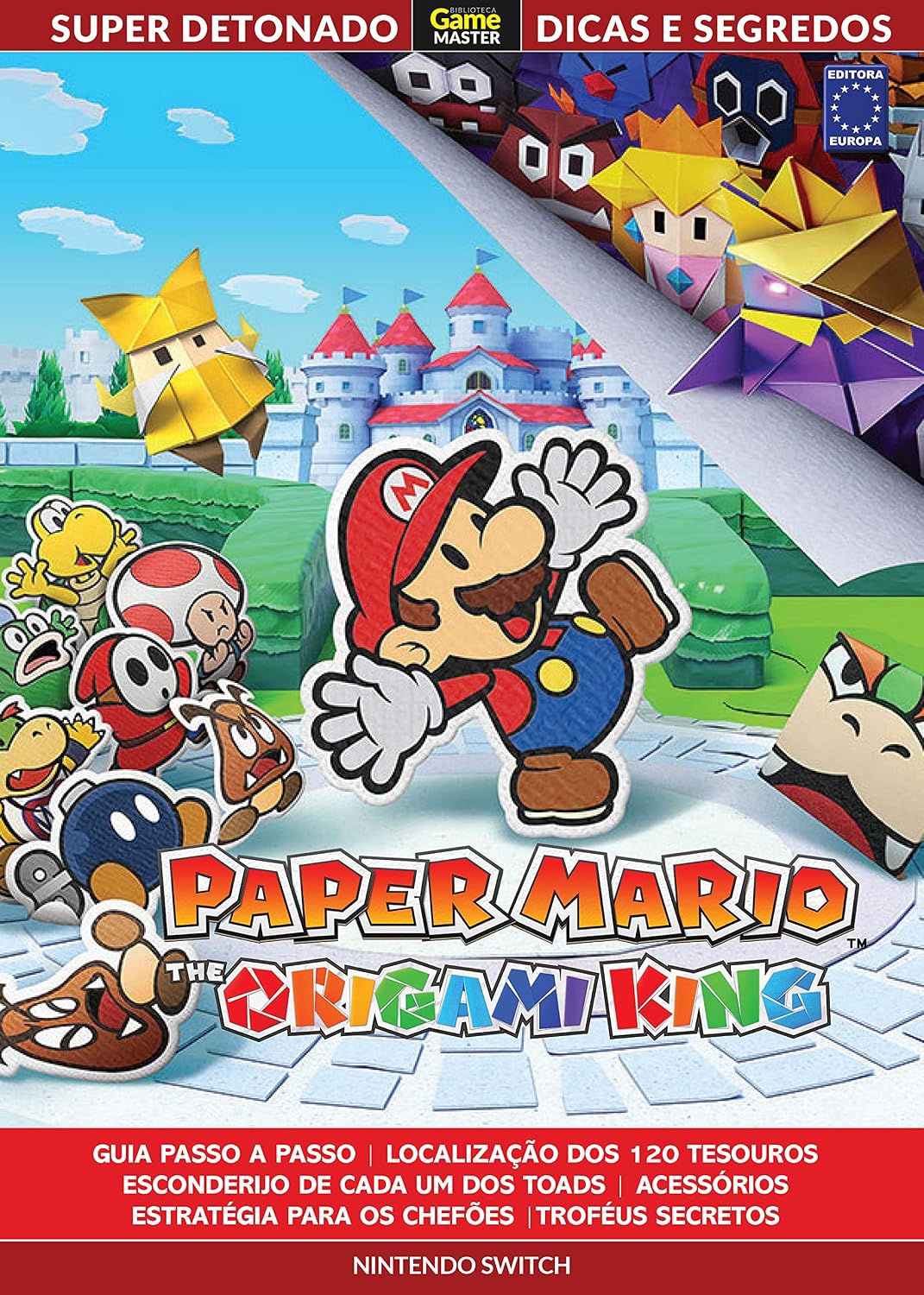 ler totalmente Super Detonado Game Master Dicas e Segredos - Paper Mario: The Origami King