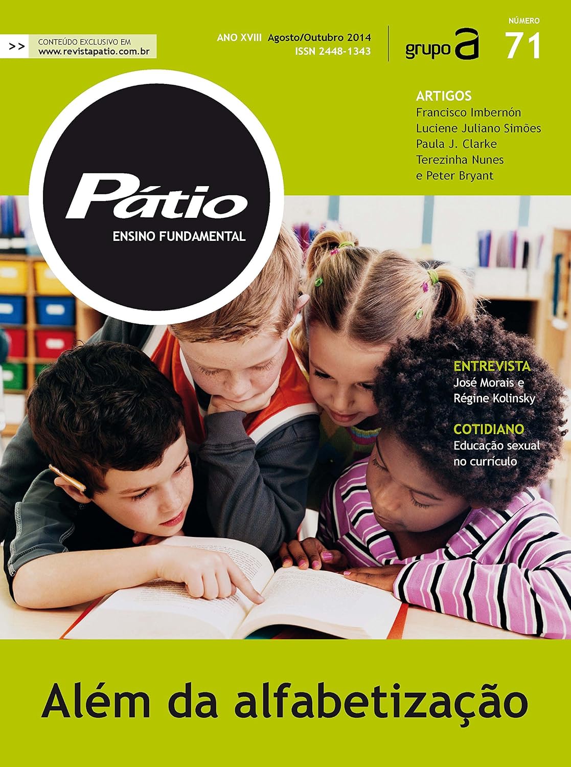 Revista Pátio Ensino Fundamental 71 - Além da alfabetização (PEF)