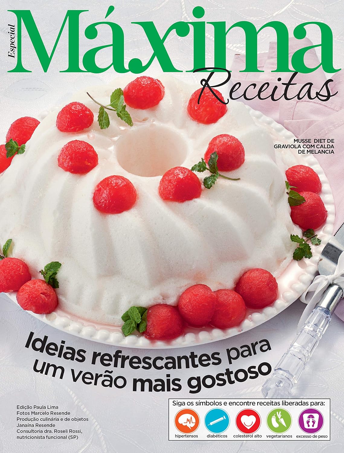 Revista Máxima Receitas - Ideias refrescantes para um verão mais gostoso baixar o livro de graça