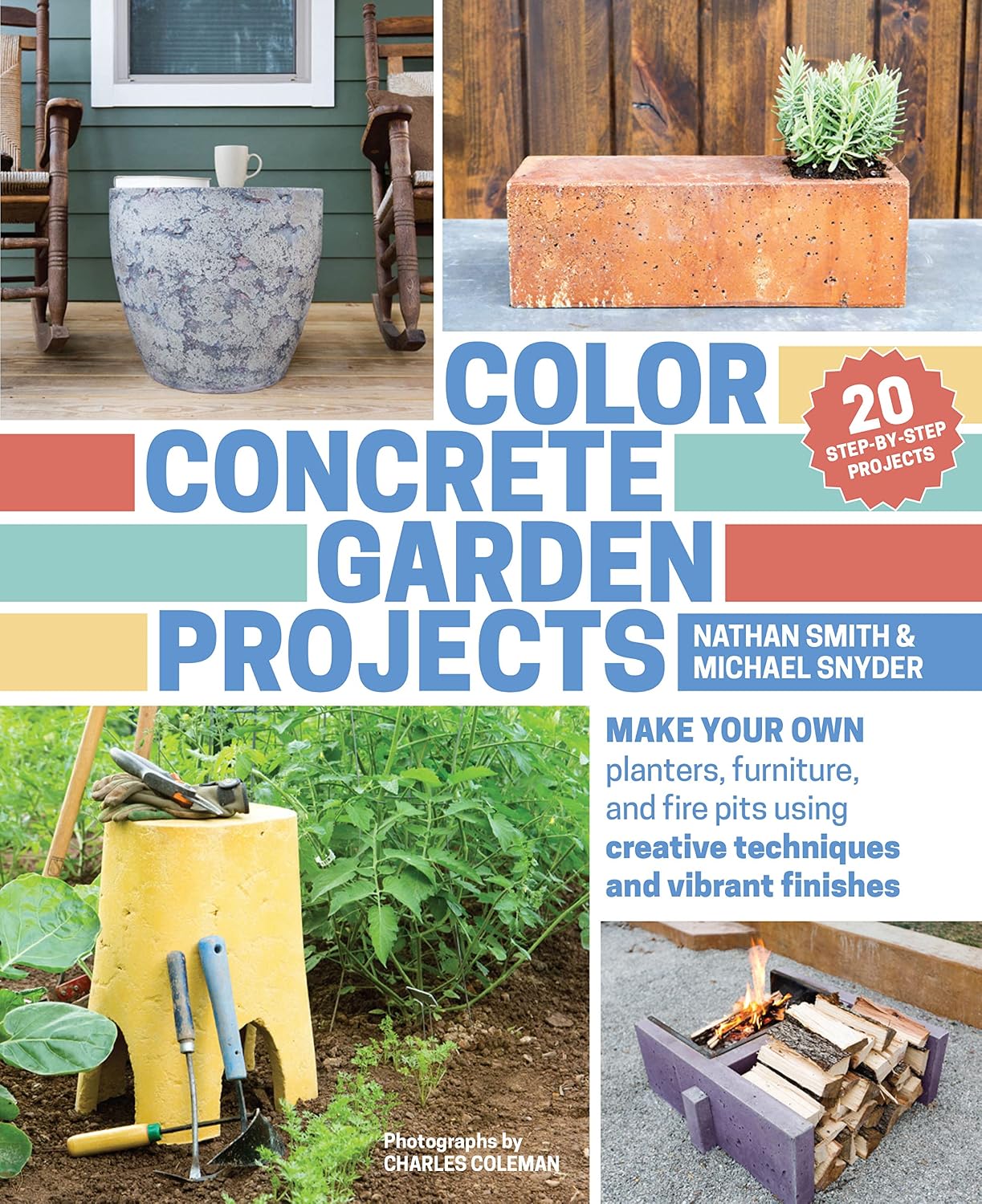 ler totalmente Color Concrete Garden Projects: Make Your Own Planters, Furniture, and Fire Pits Using Creative Techniques and Vibrant Finishes (English Edition)