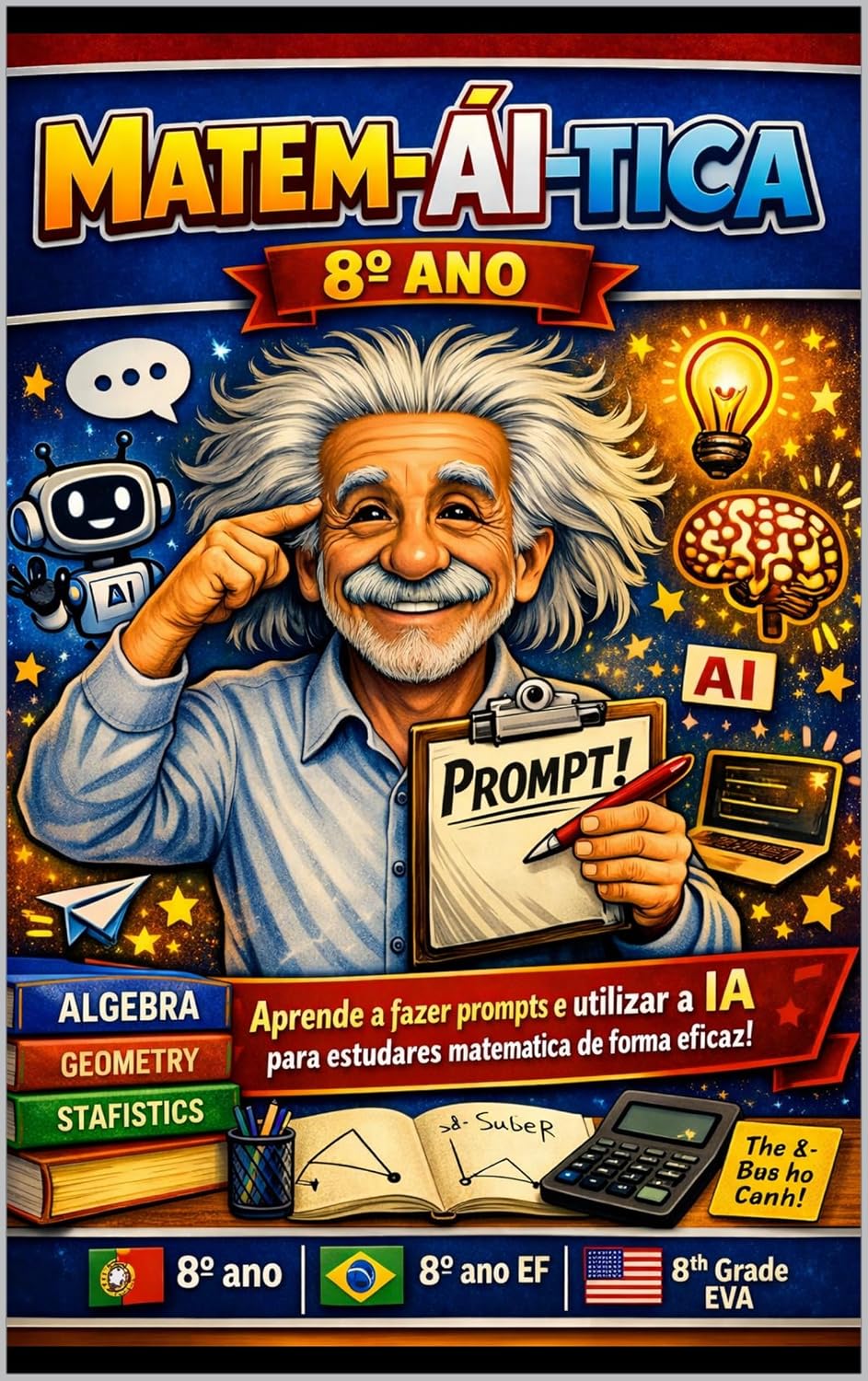 ler totalmente Matem-ÁI-tica 8º ano: Matemática com IA (Matem-AI-tica)