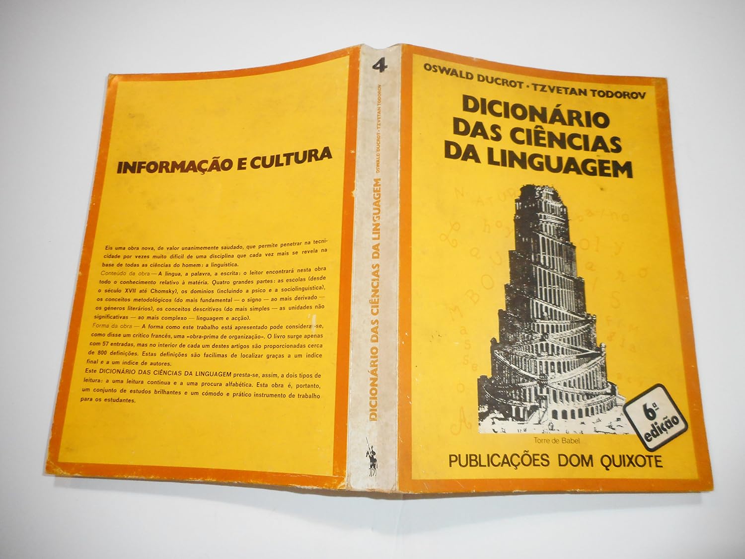 Dicionário enciclopédico das ciências da linguagem