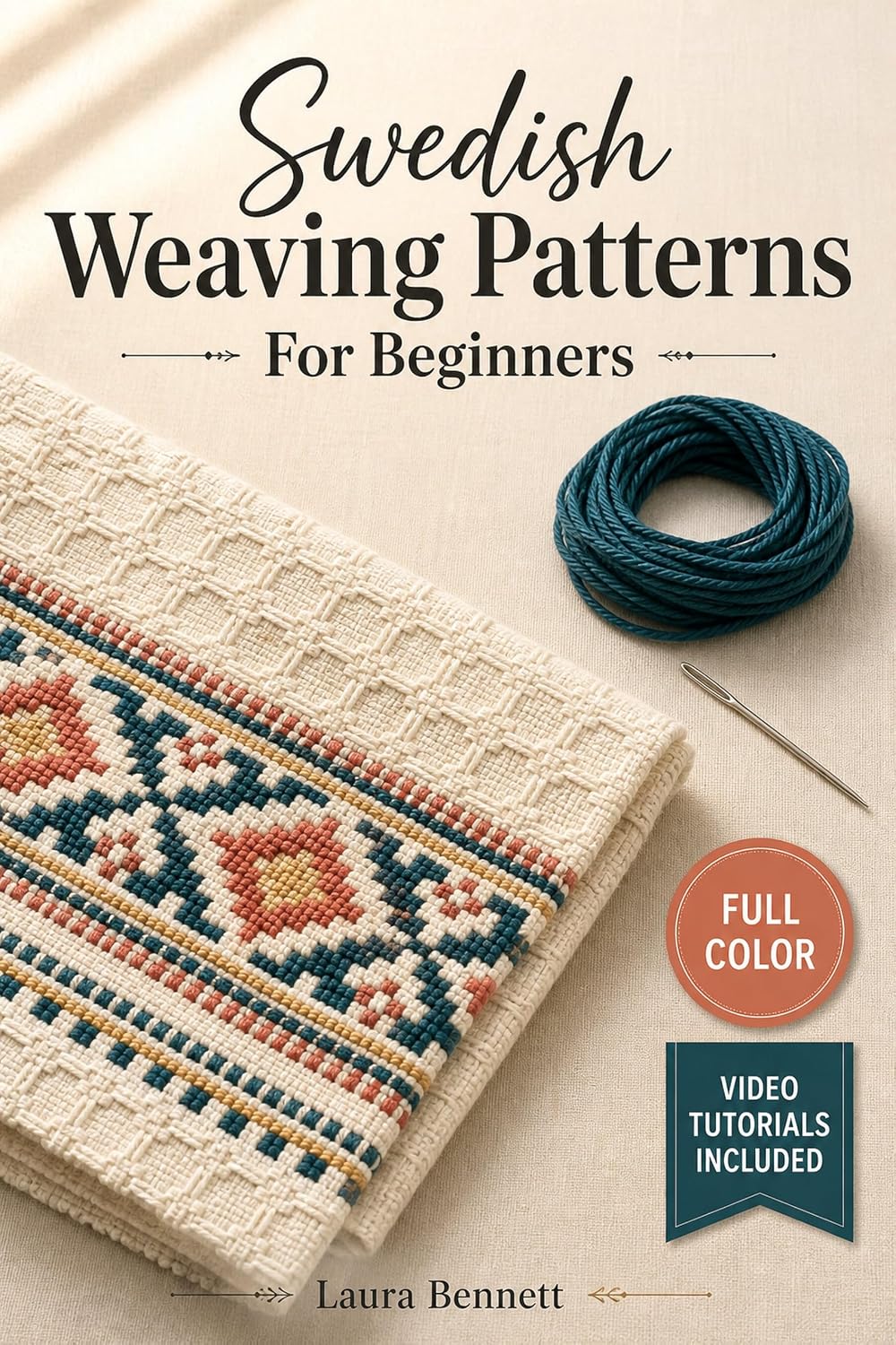 Swedish Weaving Patterns For Beginners: A Step-by-Step Guide to Huck Embroidery Stitches, Borders, and Home Décor with Video Tutorials Included (English Edition) baixar livro de graça