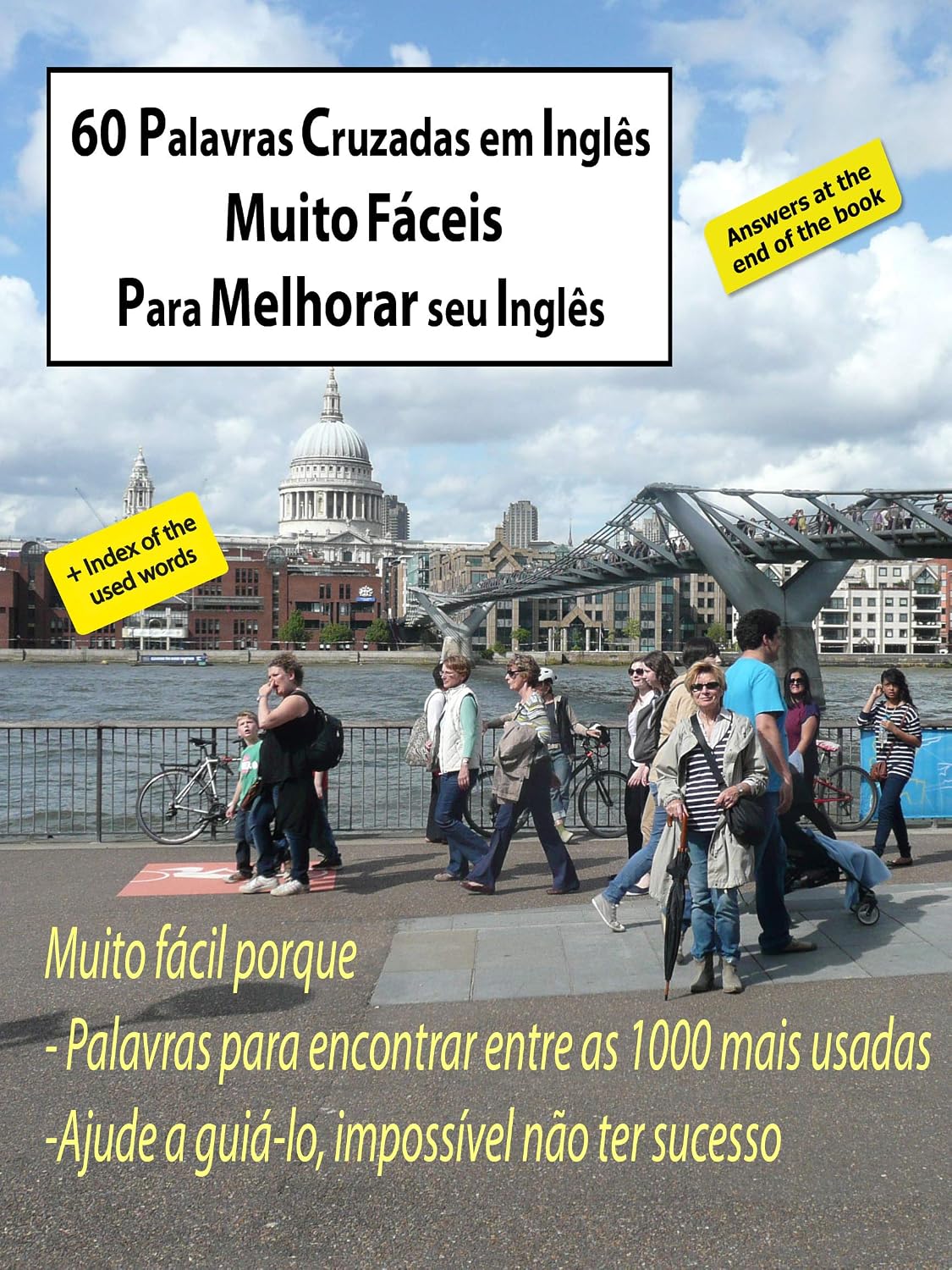 60 palavras cruzadas em inglês muito fáceis: para alunos de inglês: Divirta-se jogando enquanto aprende baixar o livro de graça