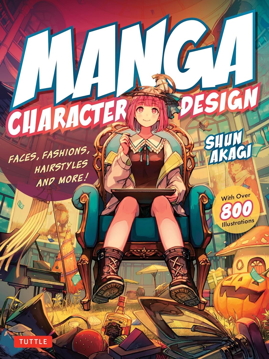 capítulo por capítulo baixar Manga Character Design: Faces, Fashions, Hairstyles and More! (with Over 800 Illustrations)