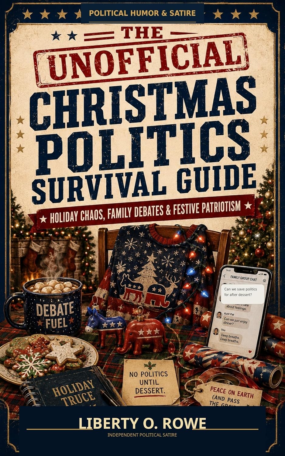 capítulo por capítulo baixar The Unofficial Christmas Politics Survival Guide: Holiday Chaos, Family Debates & Festive Patriotism (English Edition)