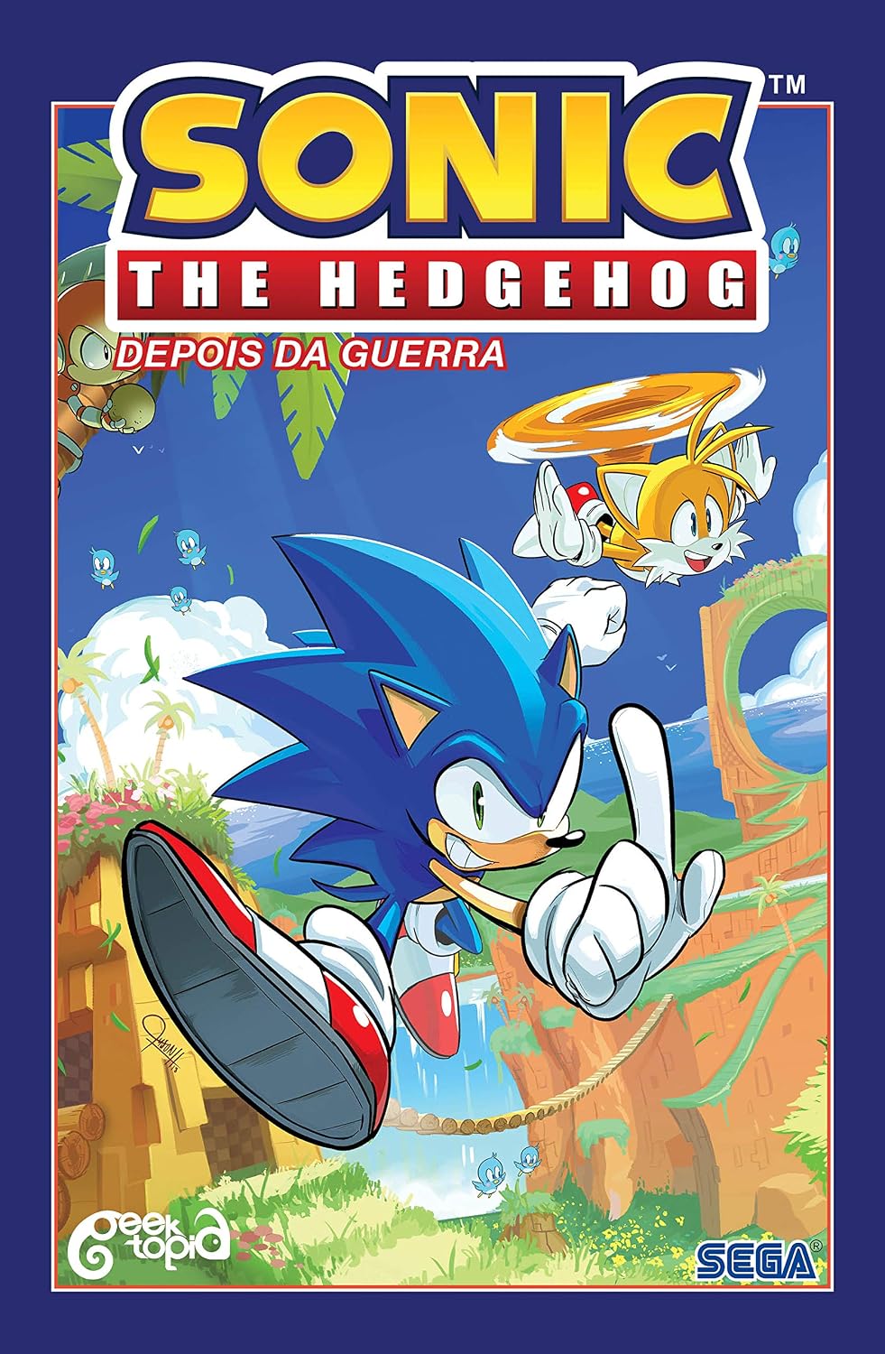 ler totalmente Sonic The Hedgehog – Volume 1: Depois da guerra ( ACOMPANHA PÔSTER E MARCADOR)