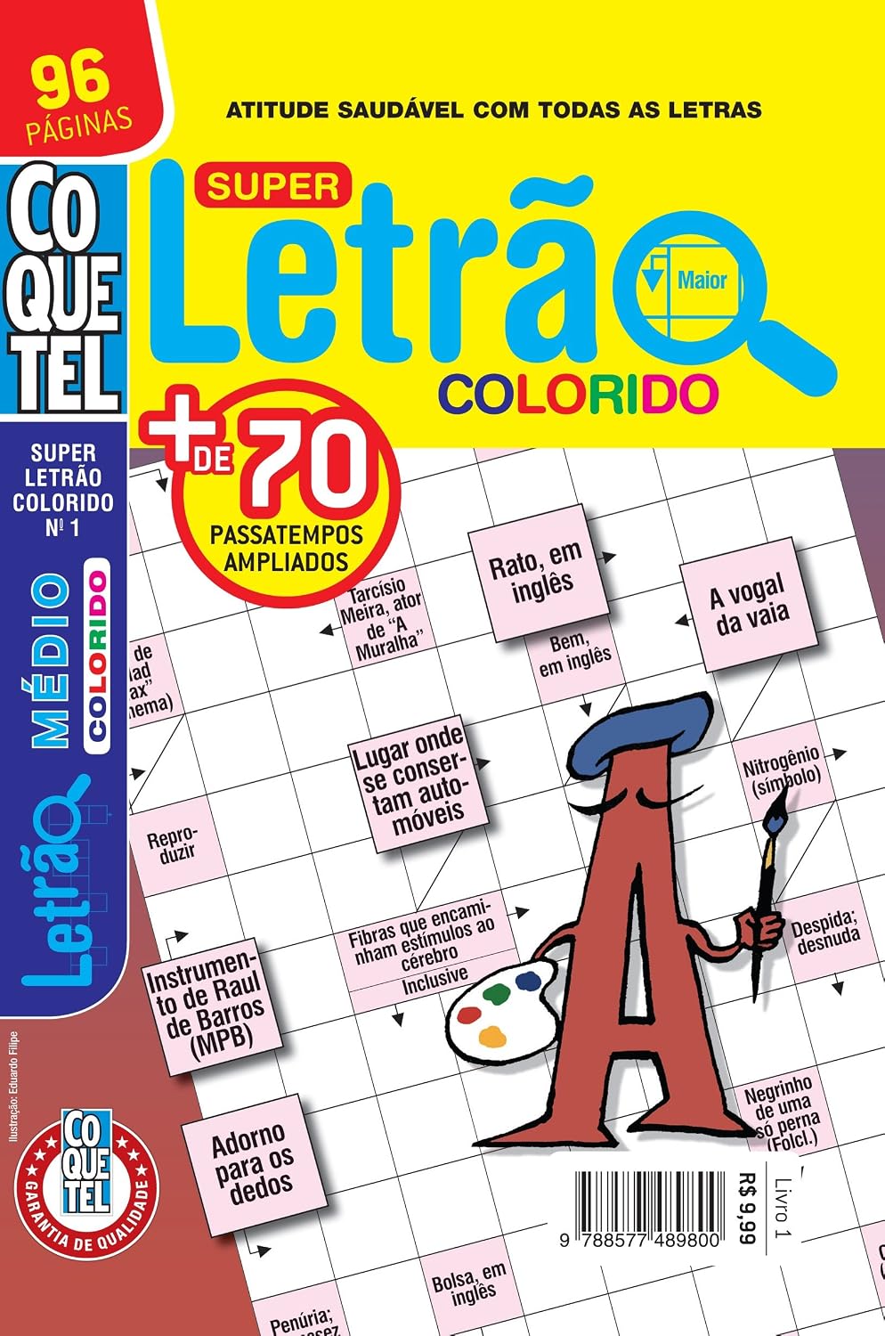 Super Letrão Colorido - Volume 1 baixar o livro de graça