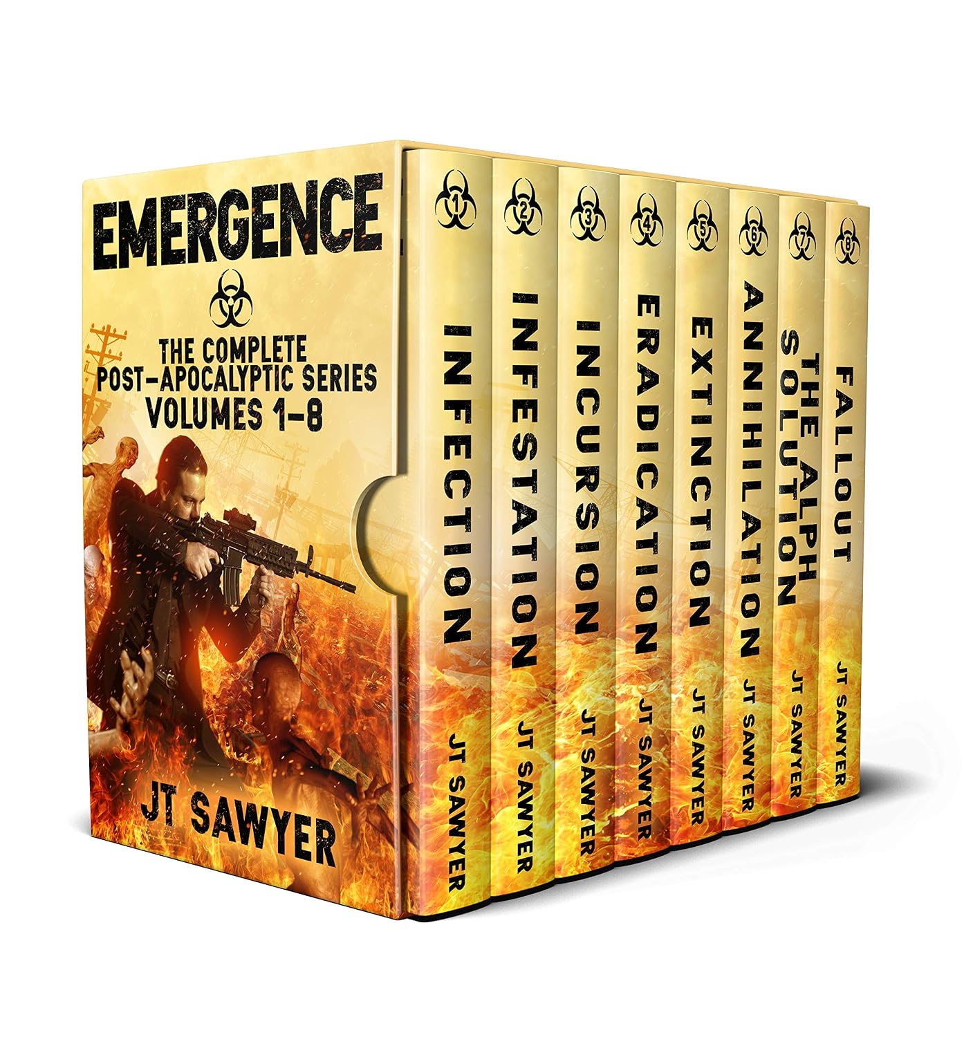 ler totalmente Emergence Boxed Set: The Complete Post-Apocalyptic Series, Volumes 1-8 (Emergence Series Book 9) (English Edition)