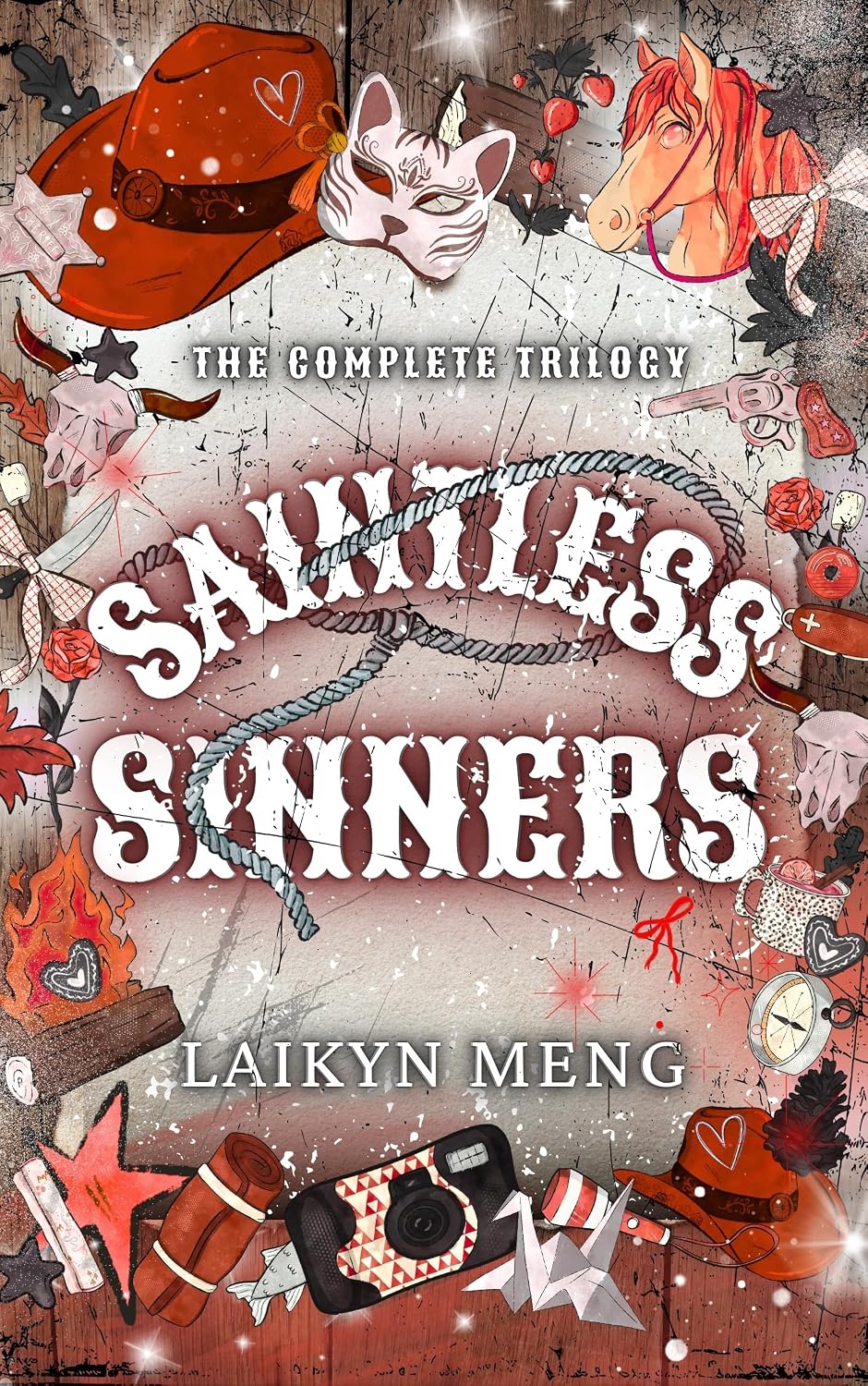 ler totalmente The Saintless Sinners Boxset: A Bull Riding Why Choose Romance Trilogy (English Edition)