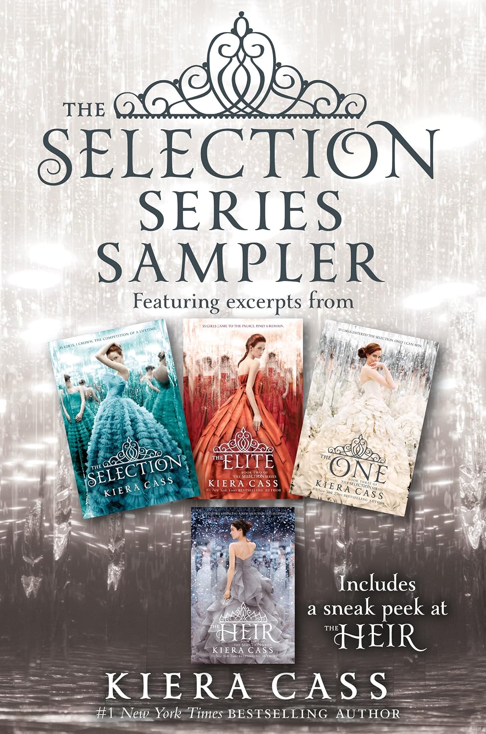 The Selection Series Sampler: A Glittering YA Romance—35 Girls, 1 Crown Competition Preview (English Edition)