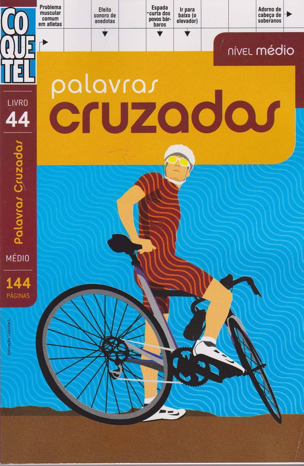 Coquetel Palavras Cruzadas - Livro 44. Nível Médio