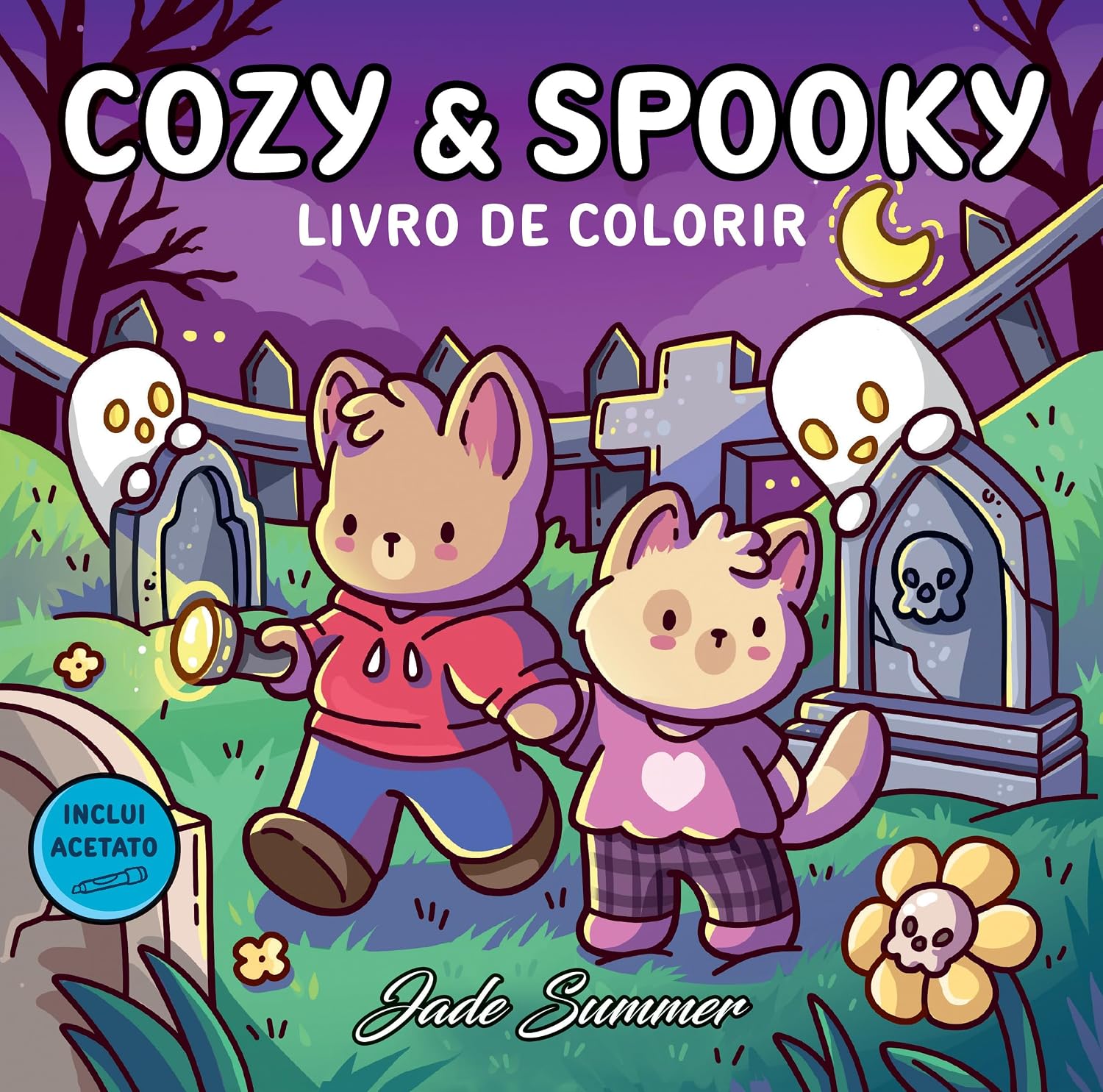 Cozy & Spooky – Livro de colorir baixar livro de graça