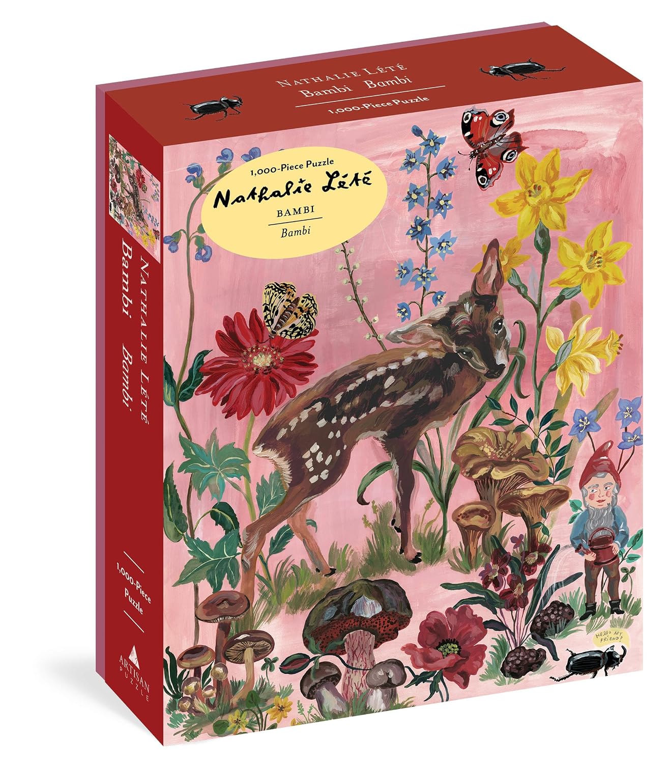 ler totalmente Nathalie Lété Bambi 1,000-Piece Puzzle