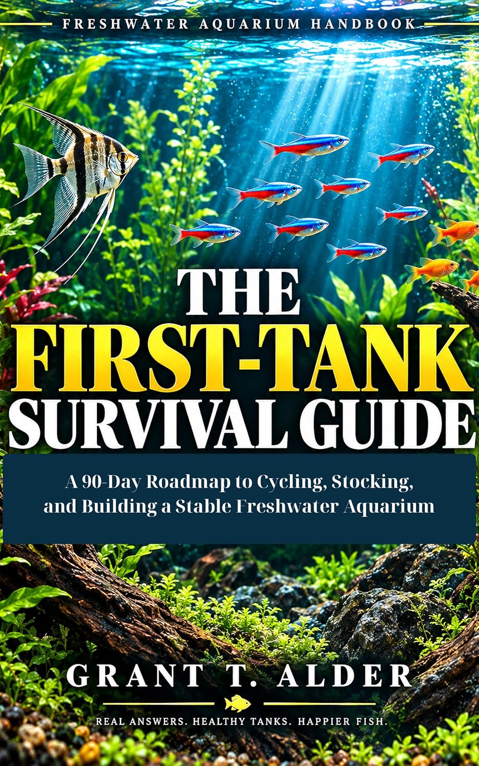 capítulo por capítulo baixar The First-Tank Survival Guide: A 90-Day Roadmap to Cycling, Stocking, and Building a Stable Freshwater Aquarium (English Edition)