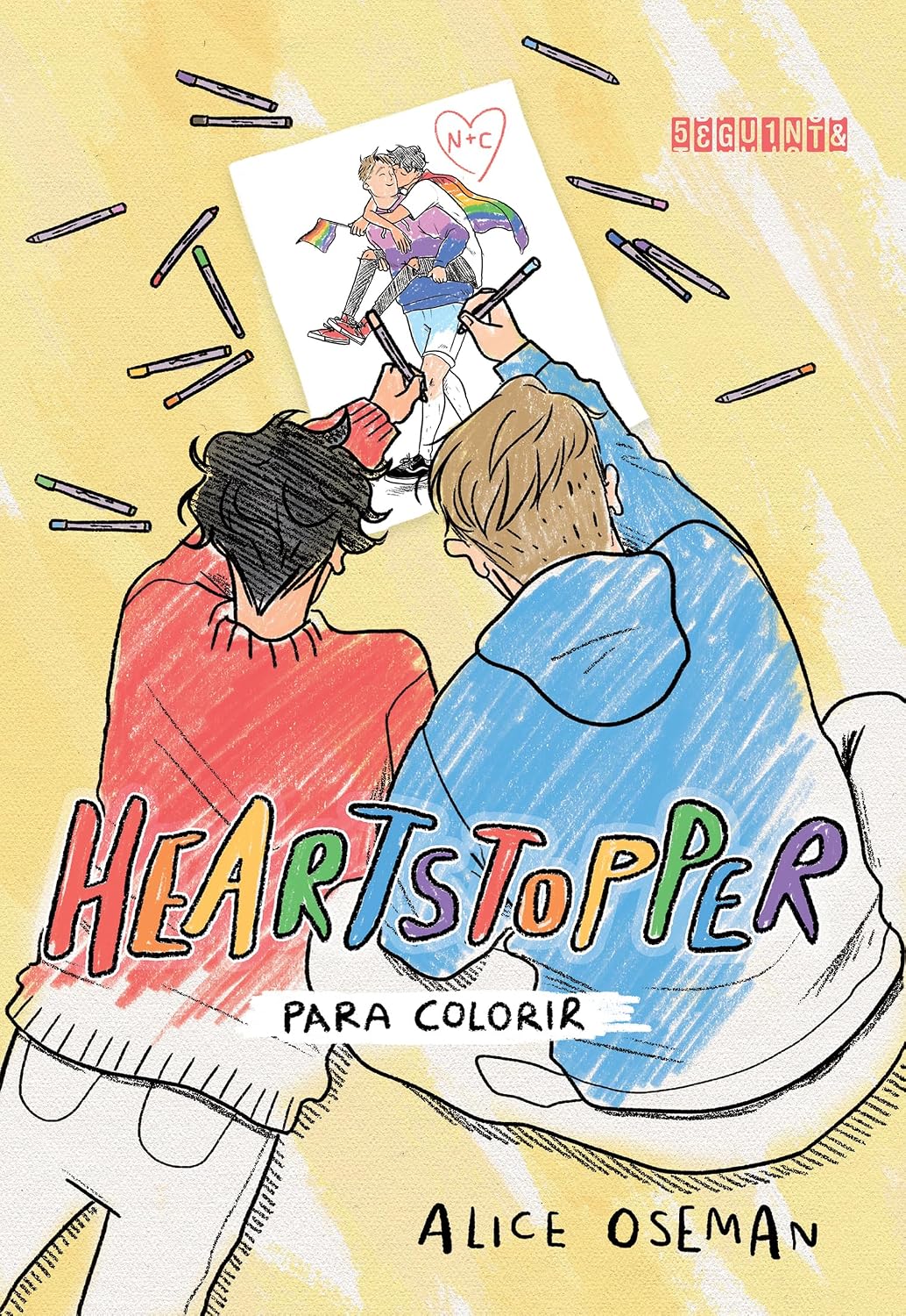 capítulo por capítulo baixar Heartstopper para colorir